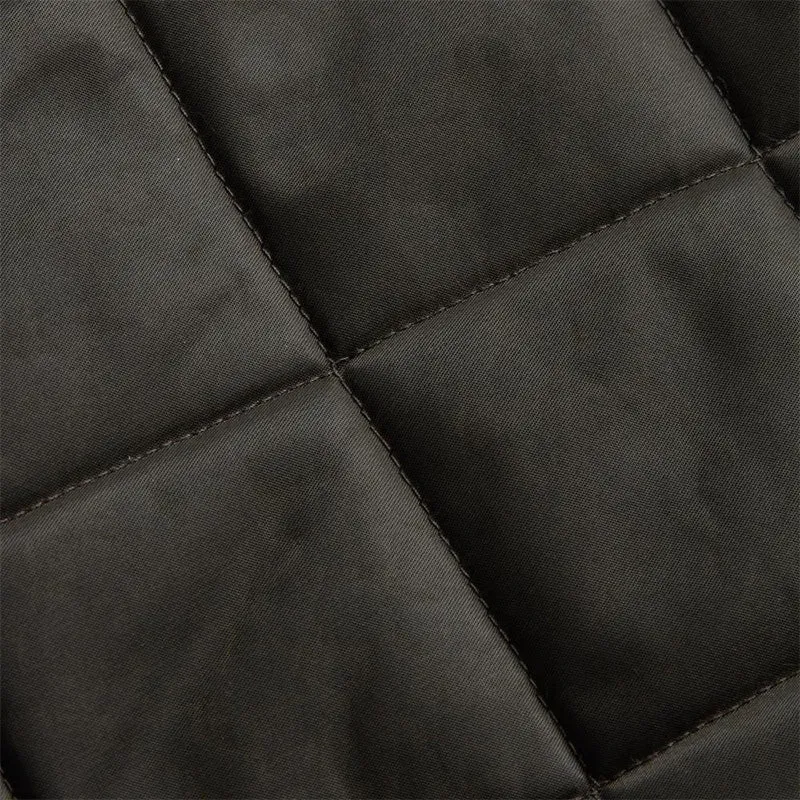 Veste matelassée en sergé vintage noir RRL par Ralph Lauren