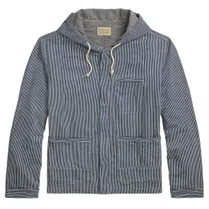 Veste chemise non doublée Schooner RRL By Ralph Lauren Marine Multi