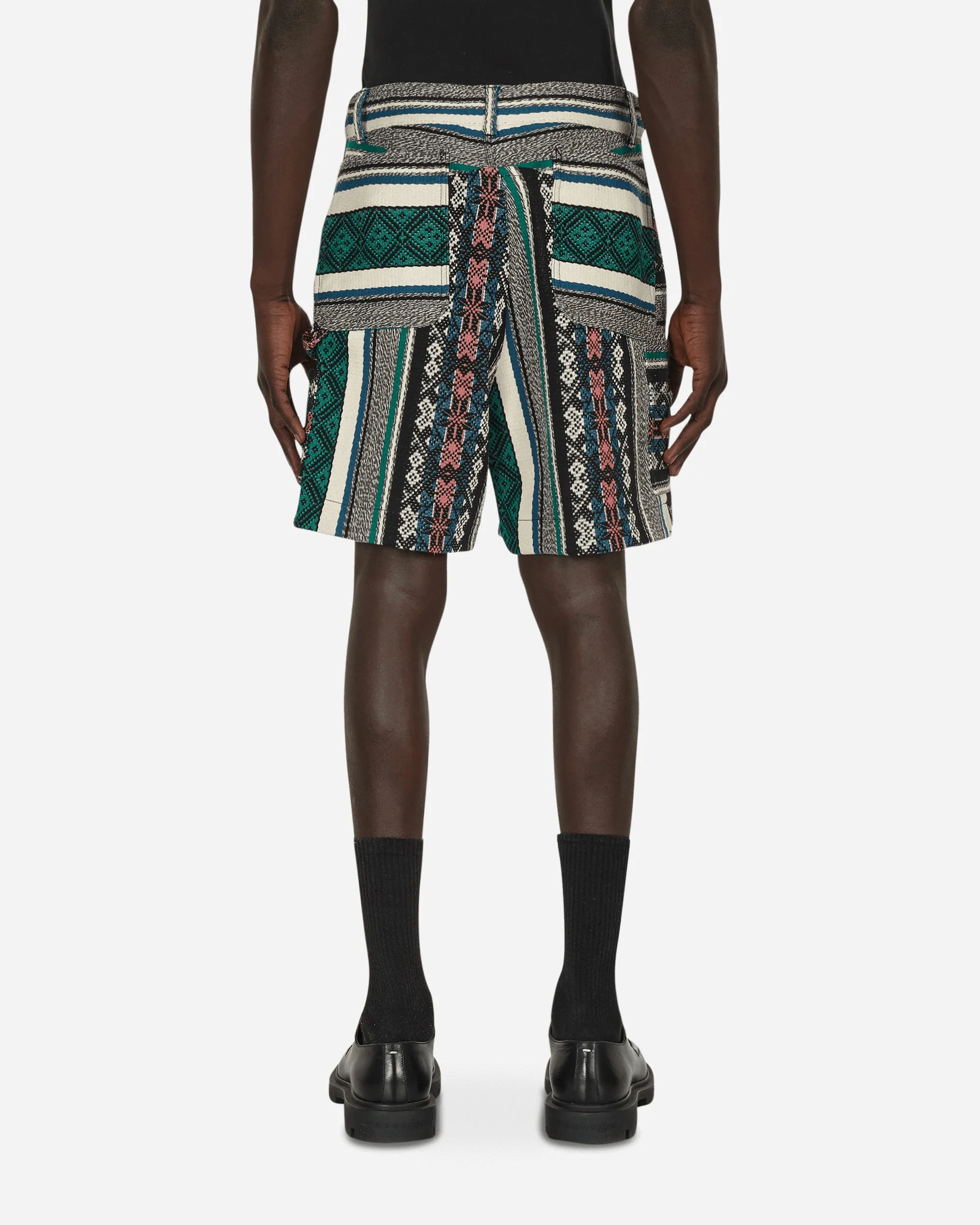 Short en jacquard multicolore