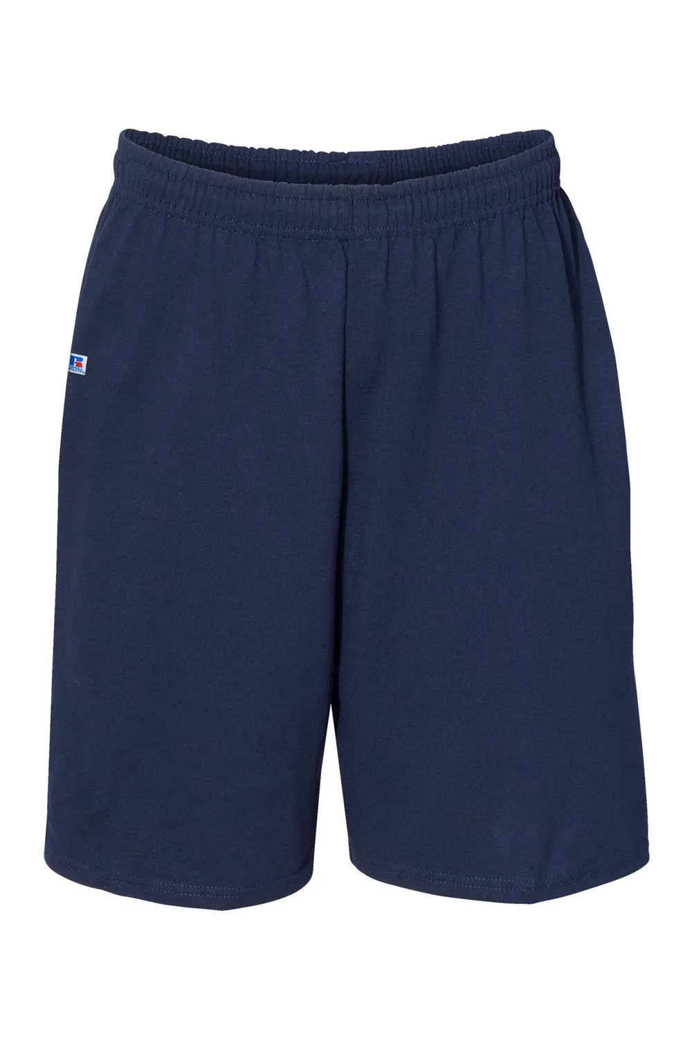Russell Athletic Shorts de Maillot Classique pour Homme avec Poches - Bleu Marine