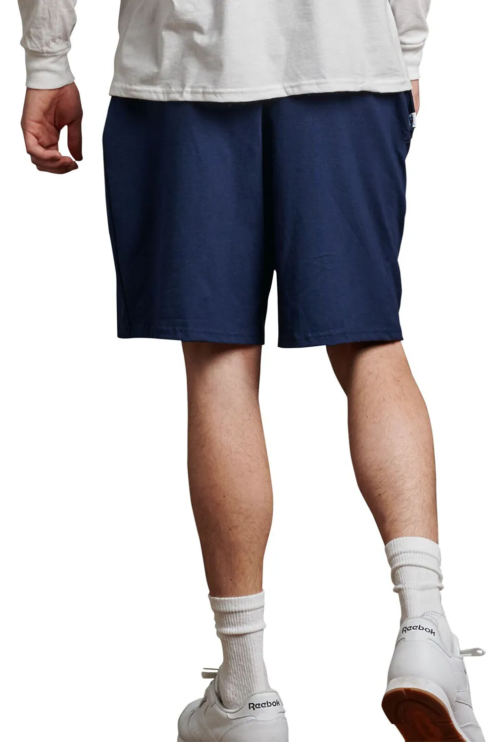 Russell Athletic Shorts de Maillot Classique pour Homme avec Poches - Bleu Marine