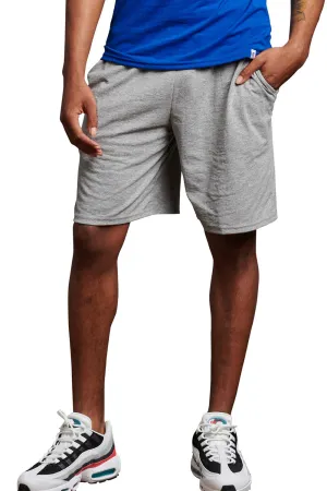 Russell Athletic Shorts de maillot classique pour hommes avec poches - Gris Oxford