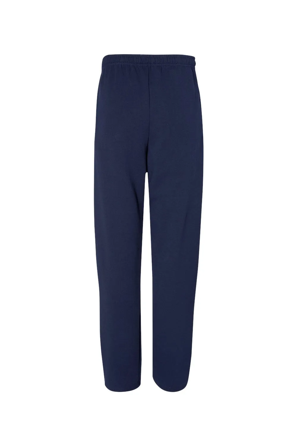 Pantalon de survêtement Russell Athletic pour homme avec évacuation de l'humidité Dri Power, bas ouvert et poches - Bleu marine