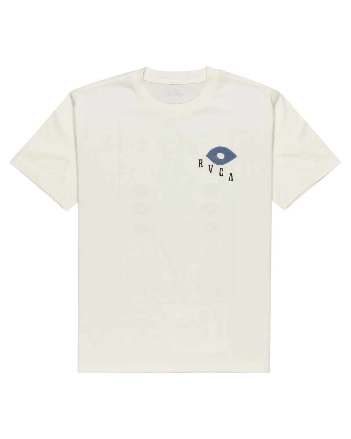 T-shirt RVCA Keep Growing en blanc antique
