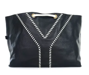 Sac Saint Laurent en veau réversible Tote Bag