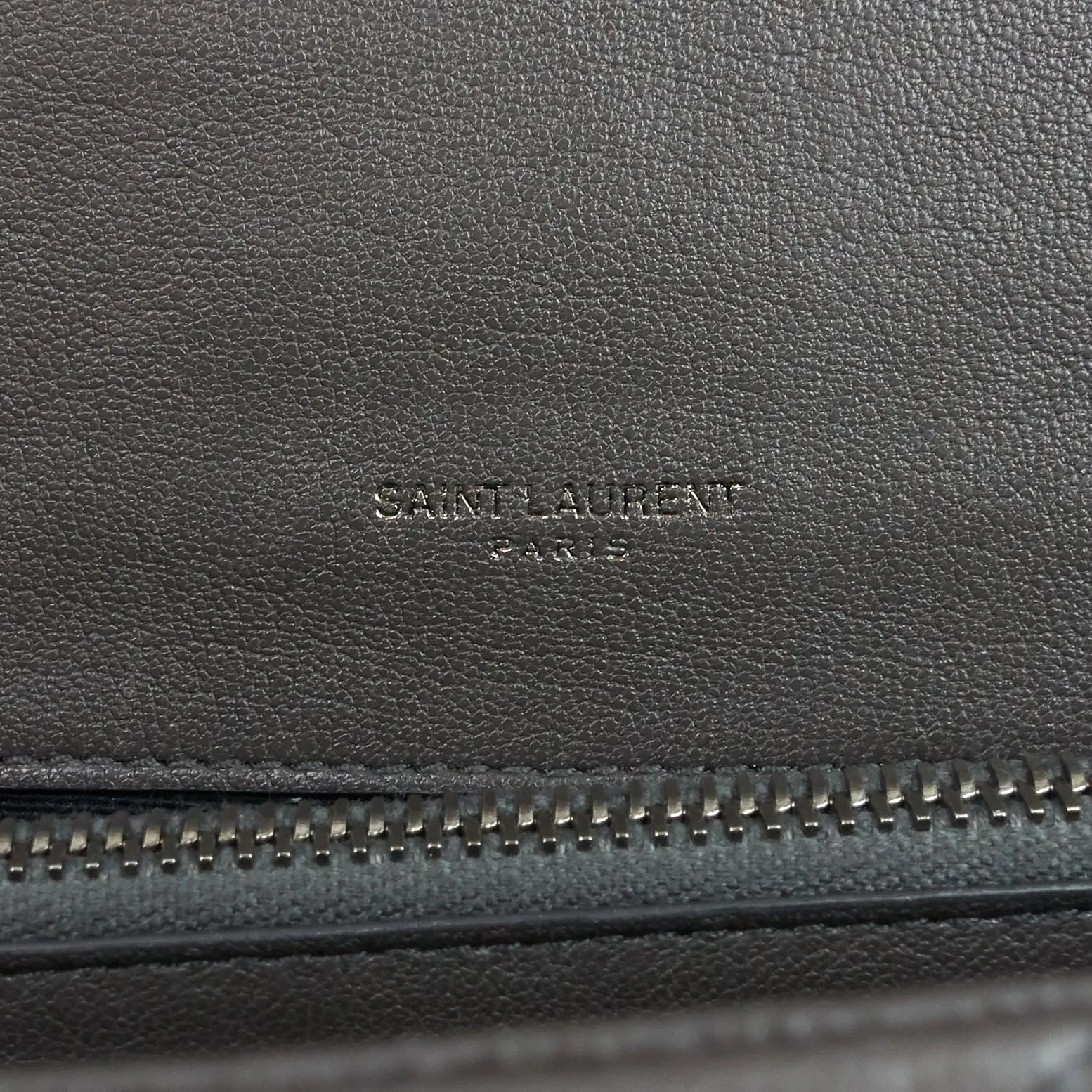 Sac à épaule en cuir de veau large Collège Saint Laurent