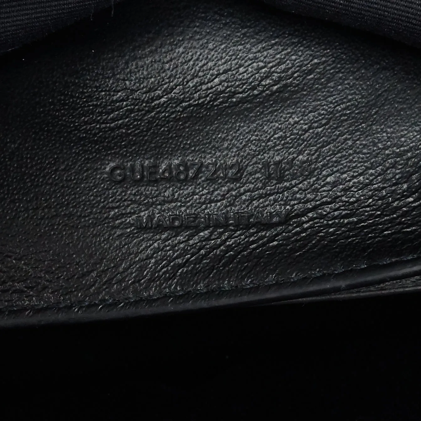 Sac à épaule en cuir de veau large Collège Saint Laurent
