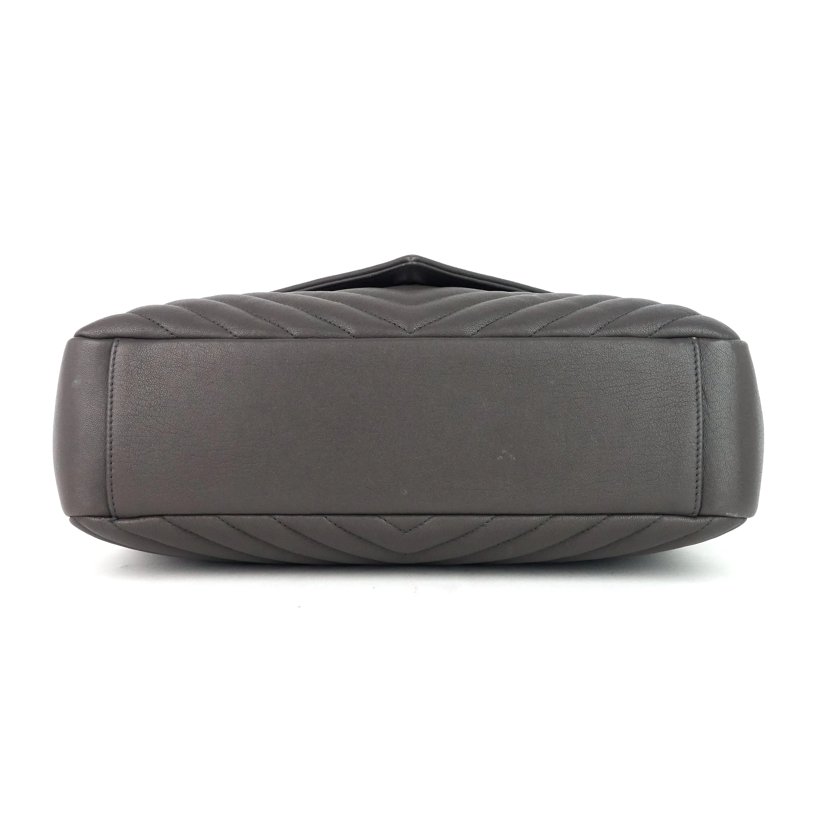 Sac à épaule en cuir de veau large Collège Saint Laurent