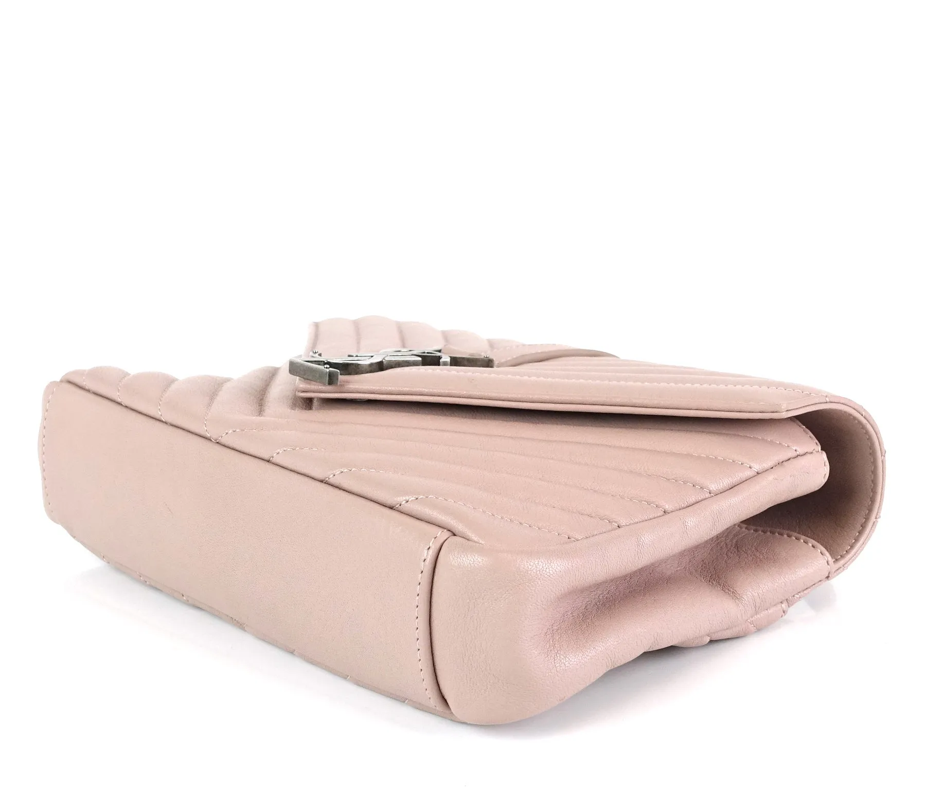 Sac Saint Laurent Collège Matelassé en Cuir de Veau Taille Moyenne
