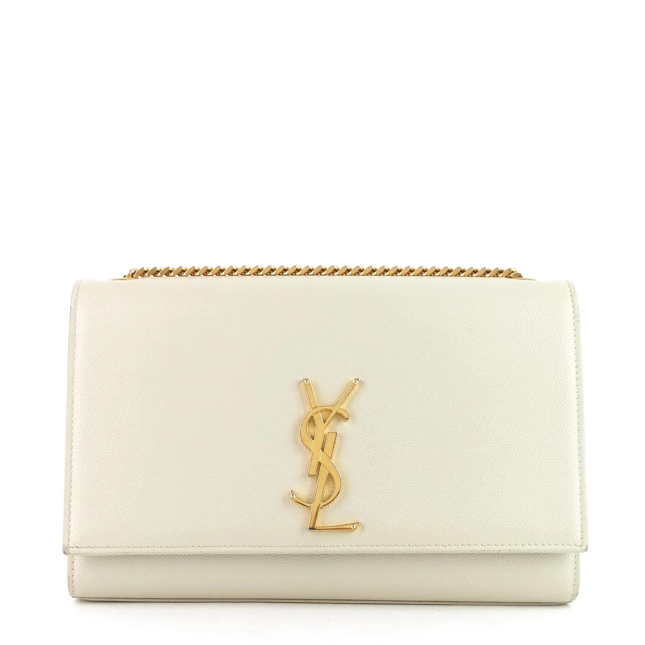 Sac Saint Laurent Kate Medium en Grain de Poudre Cuir