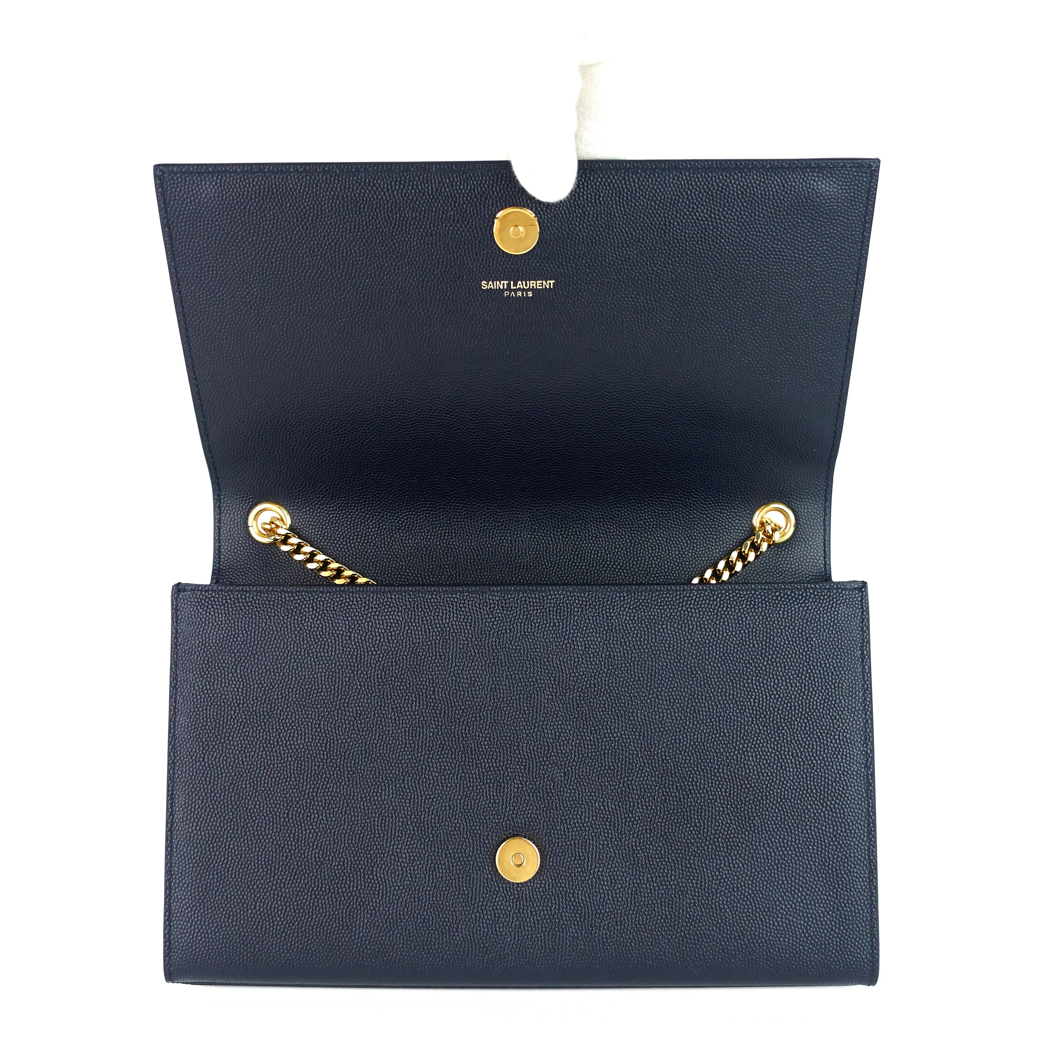 Sac Saint Laurent Kate Medium en Grain de Poudre Cuir