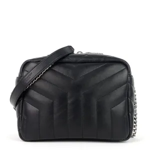 Sac Saint Laurent Loulou Bowling Petit en Cuir Matelassé Veau