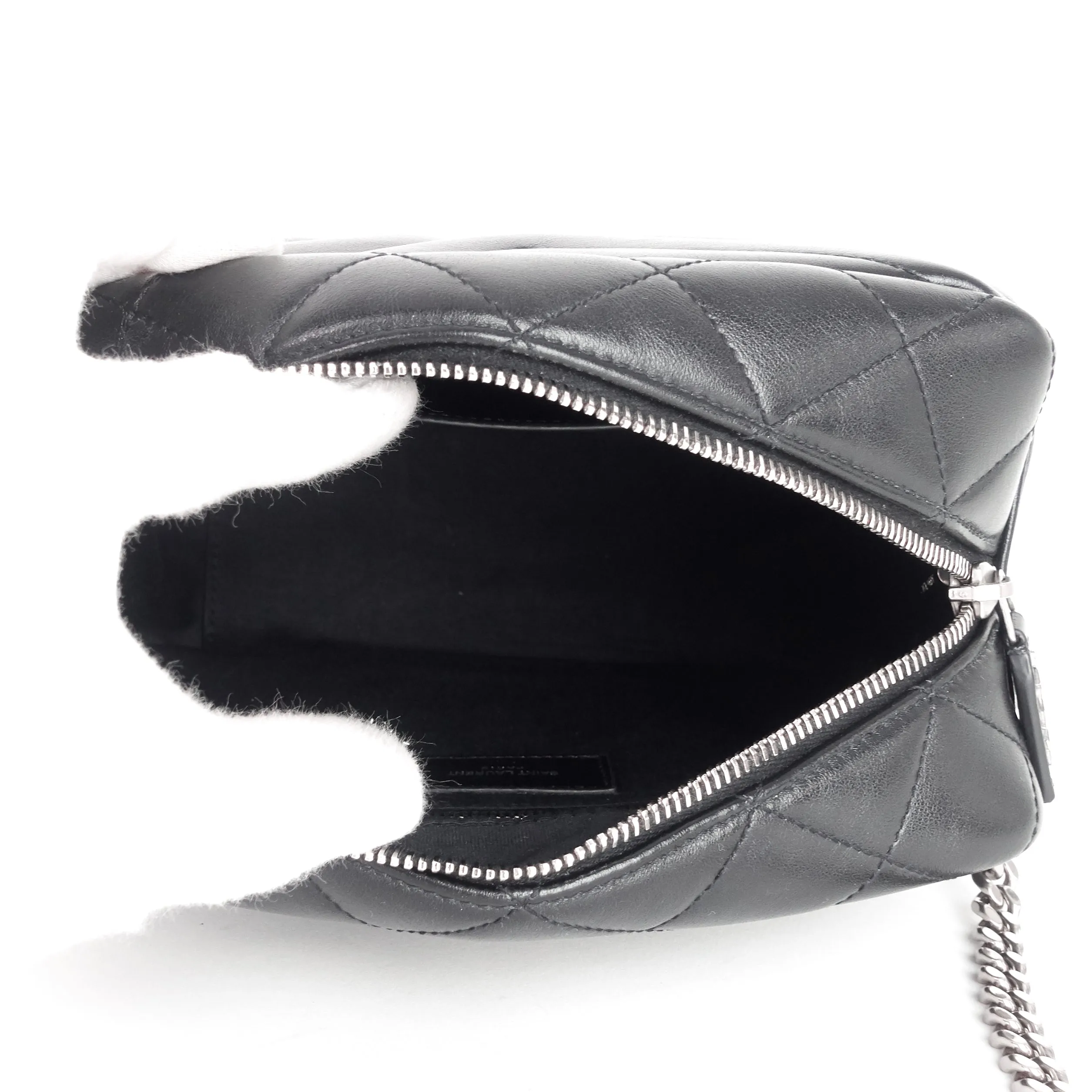 Sac Saint Laurent Loulou Bowling Petit en Cuir Matelassé Veau