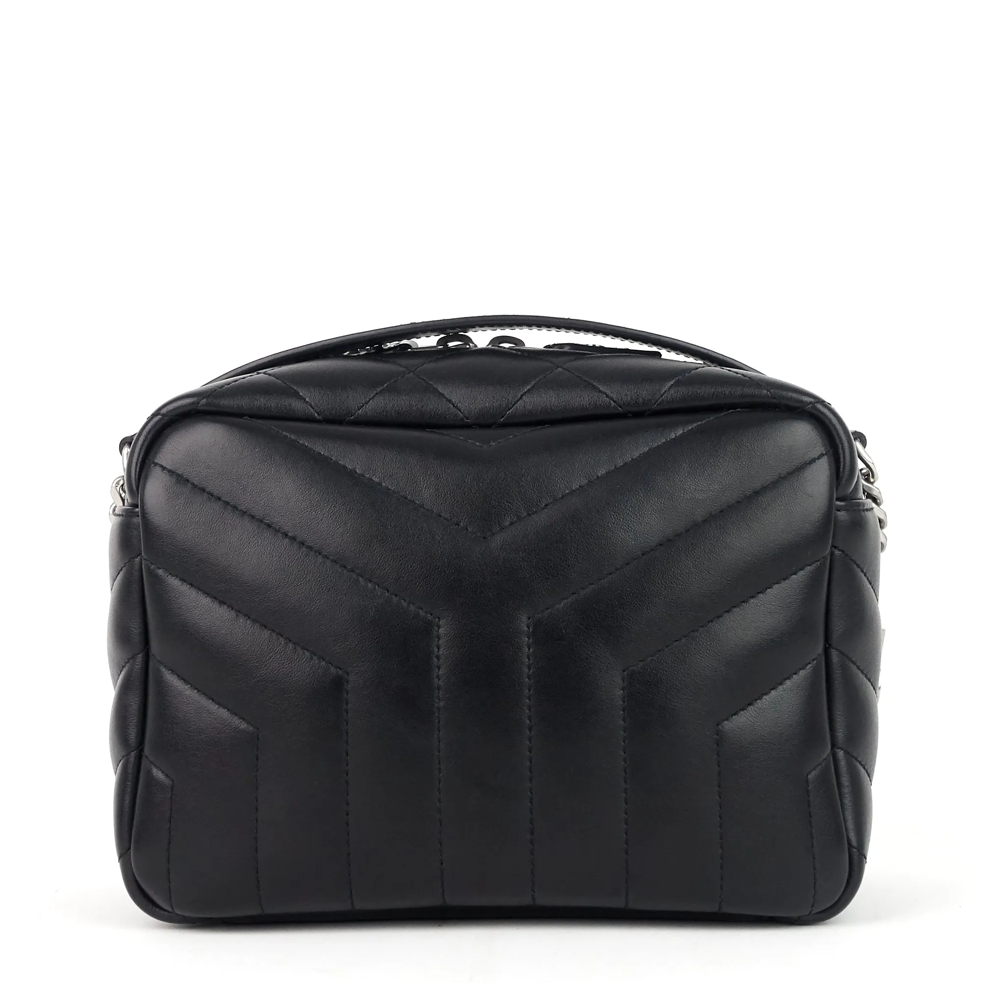 Sac Saint Laurent Loulou Bowling Petit en Cuir Matelassé Veau