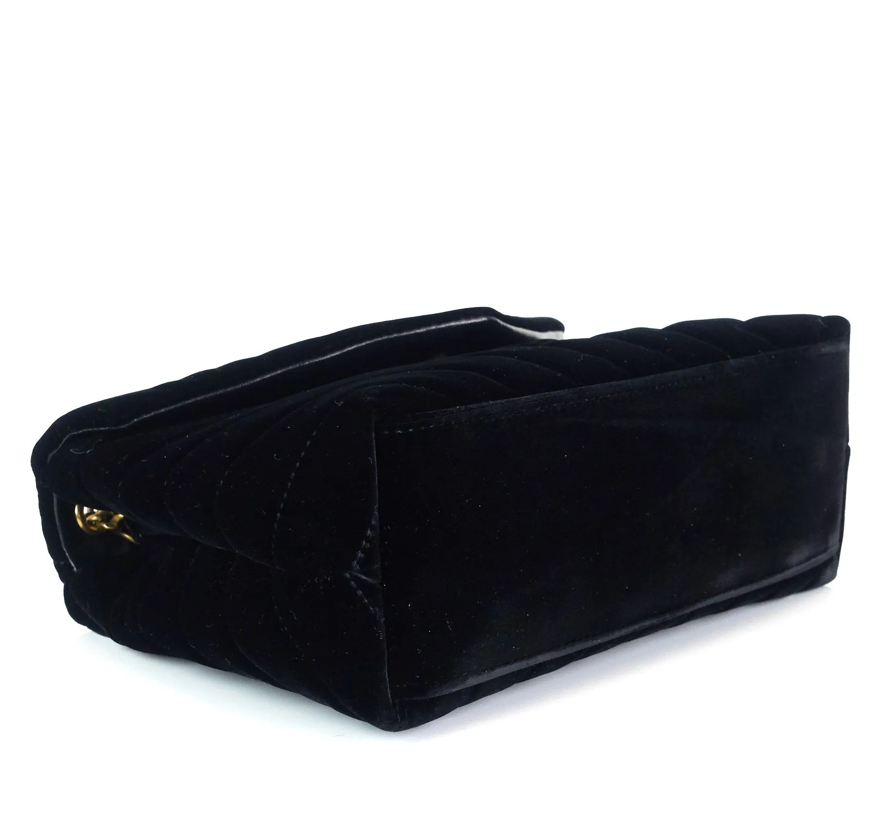 Sac Saint Laurent Loulou Matelassé Chevron Velours Petit Modèle