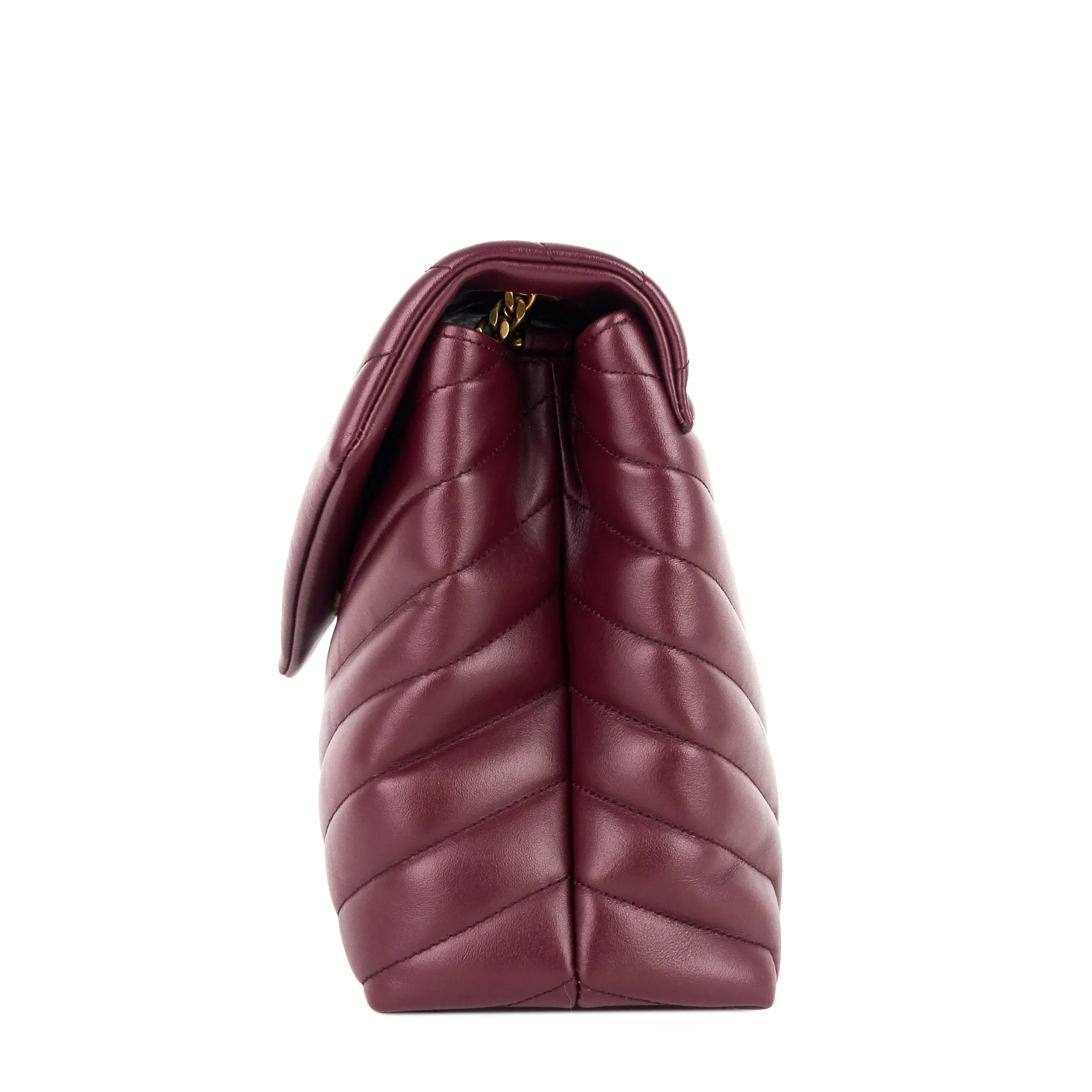 Sac à épaule Saint Laurent Loulou en veau moyen