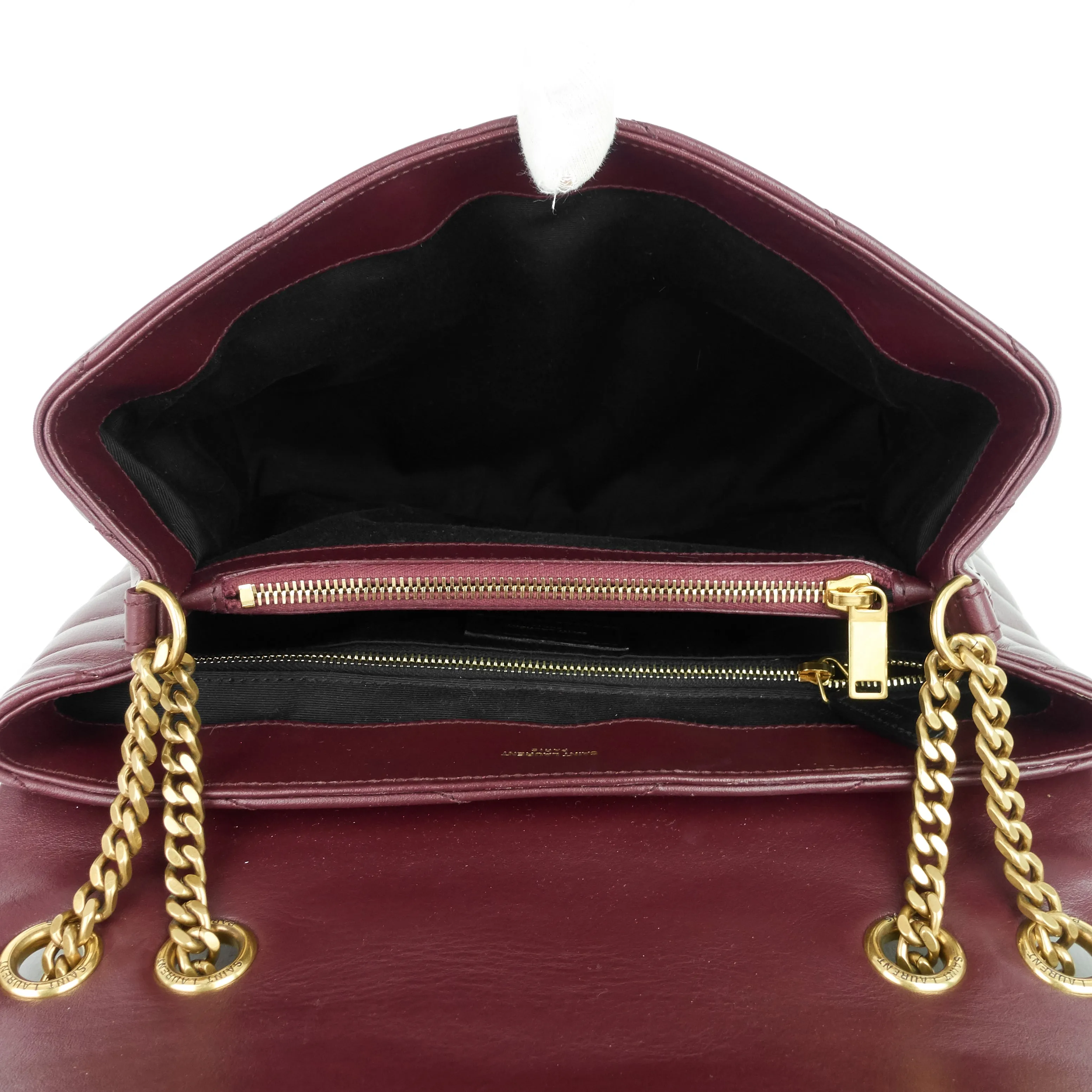 Sac à épaule Saint Laurent Loulou en veau moyen