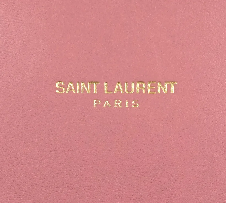 Sac Saint Laurent Matelassé Chevron en Cuir Classique Monogramme Taille Moyenne