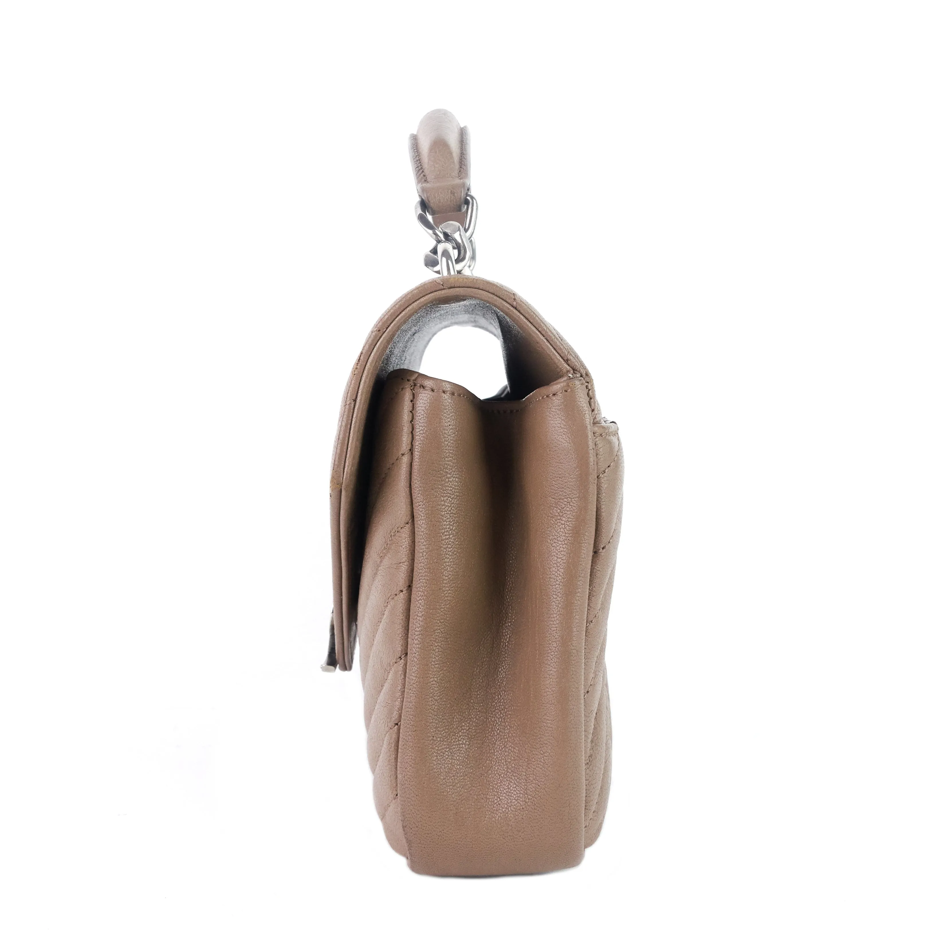 Sac Saint Laurent Monogram Collège Medium en veau matelassé