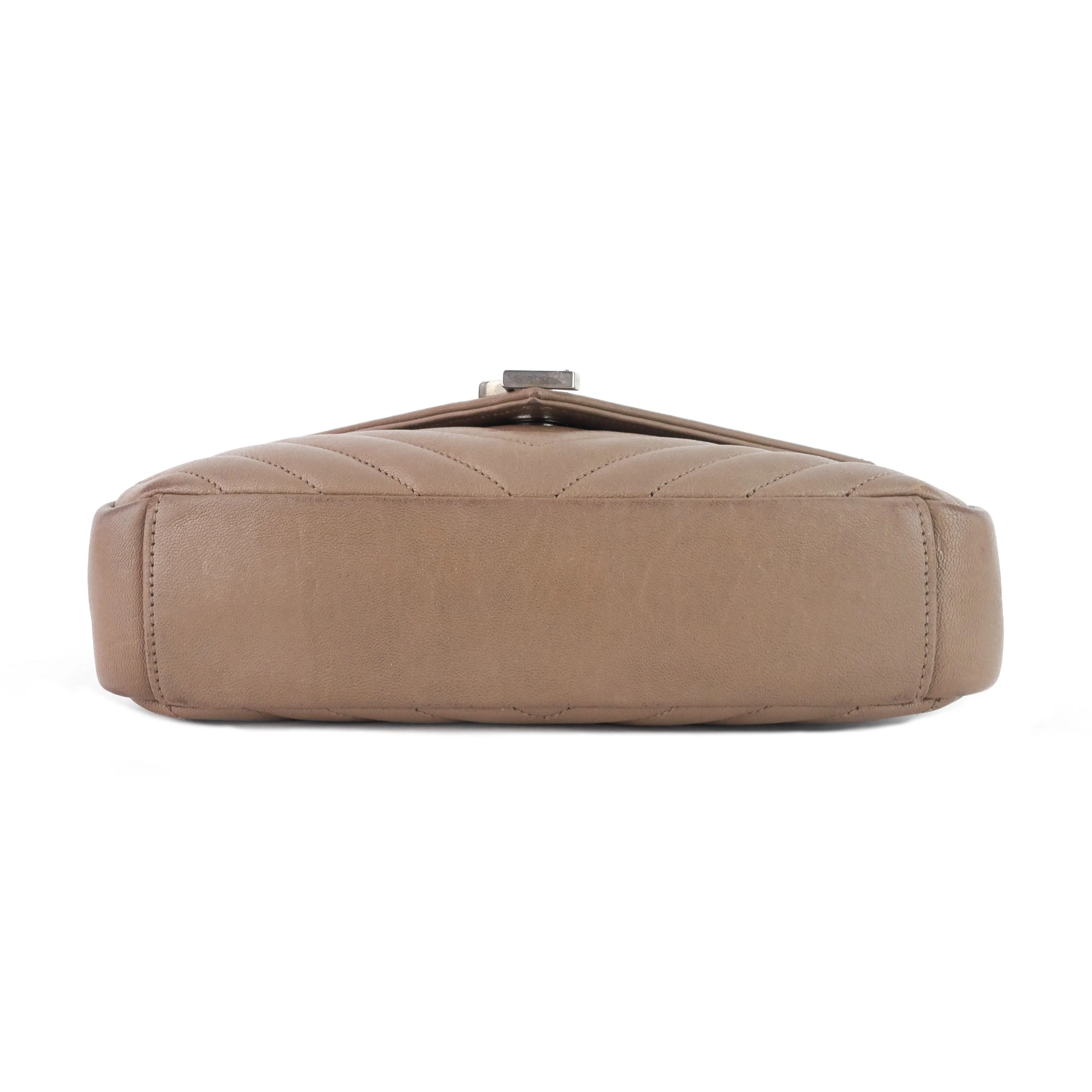 Sac Saint Laurent Monogram Collège Medium en veau matelassé