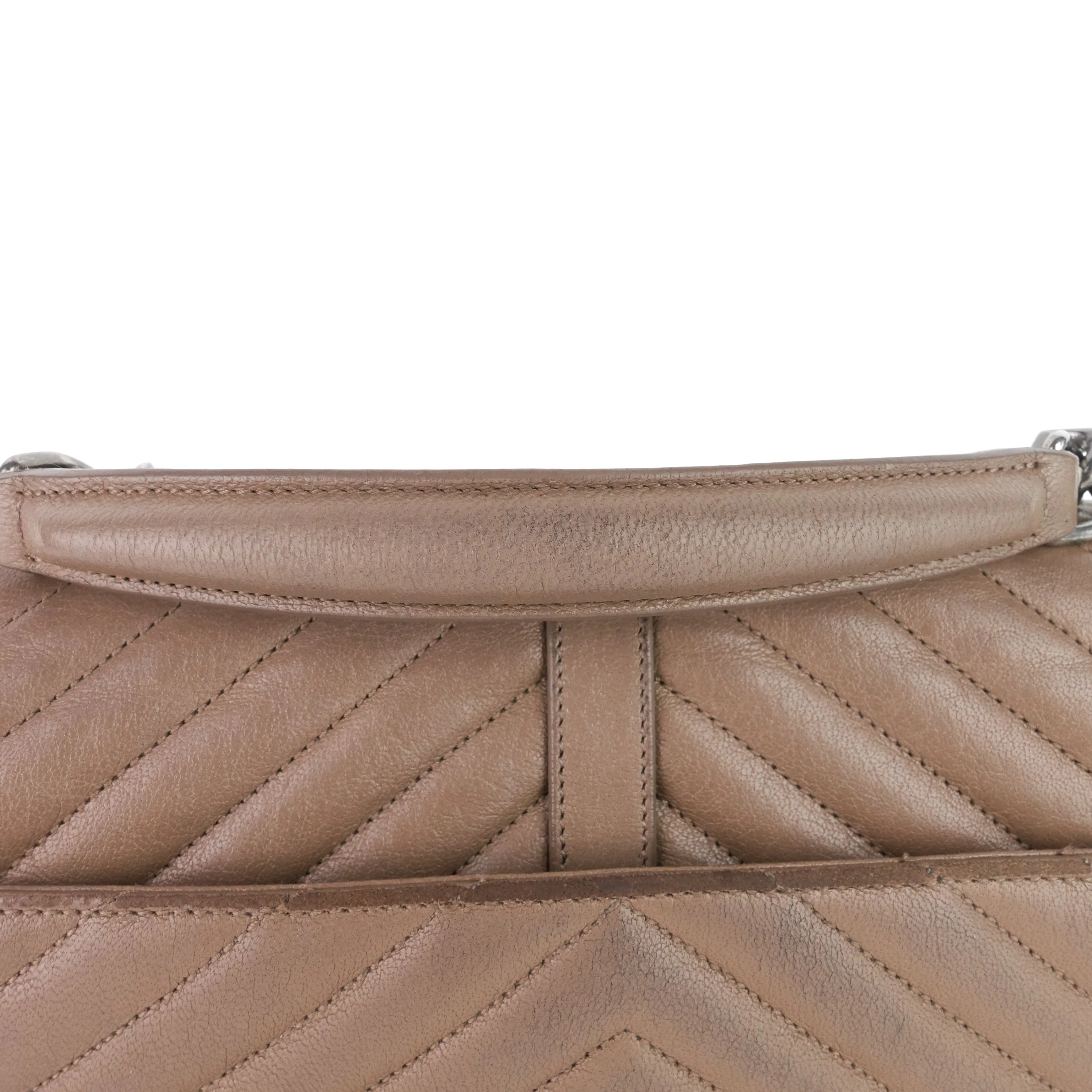 Sac Saint Laurent Monogram Collège Medium en veau matelassé