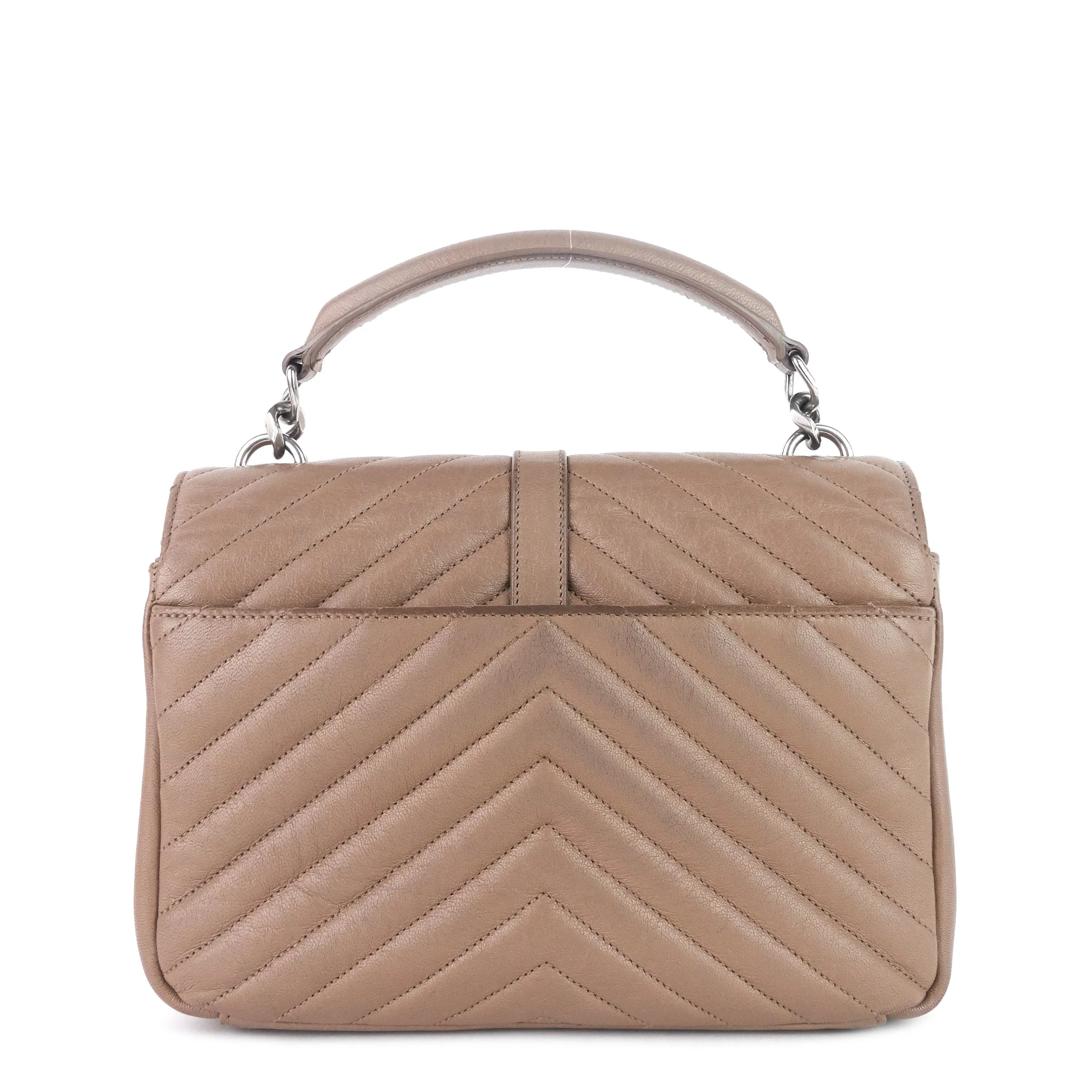Sac Saint Laurent Monogram Collège Medium en veau matelassé