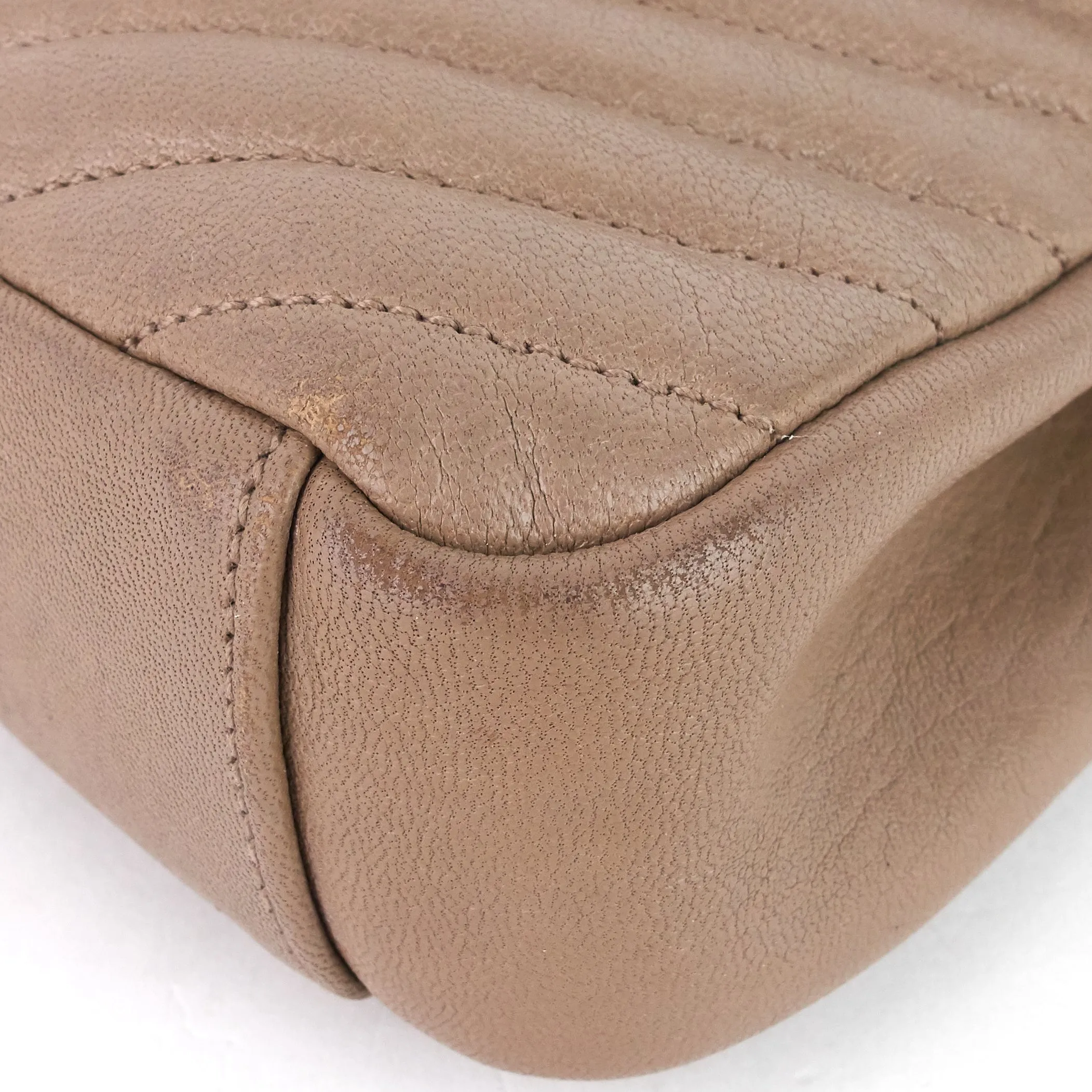 Sac Saint Laurent Monogram Collège Medium en veau matelassé