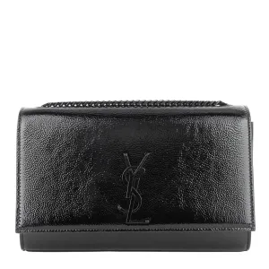 Sac Saint Laurent Monogramme Kate Moyen en Cuir Verni