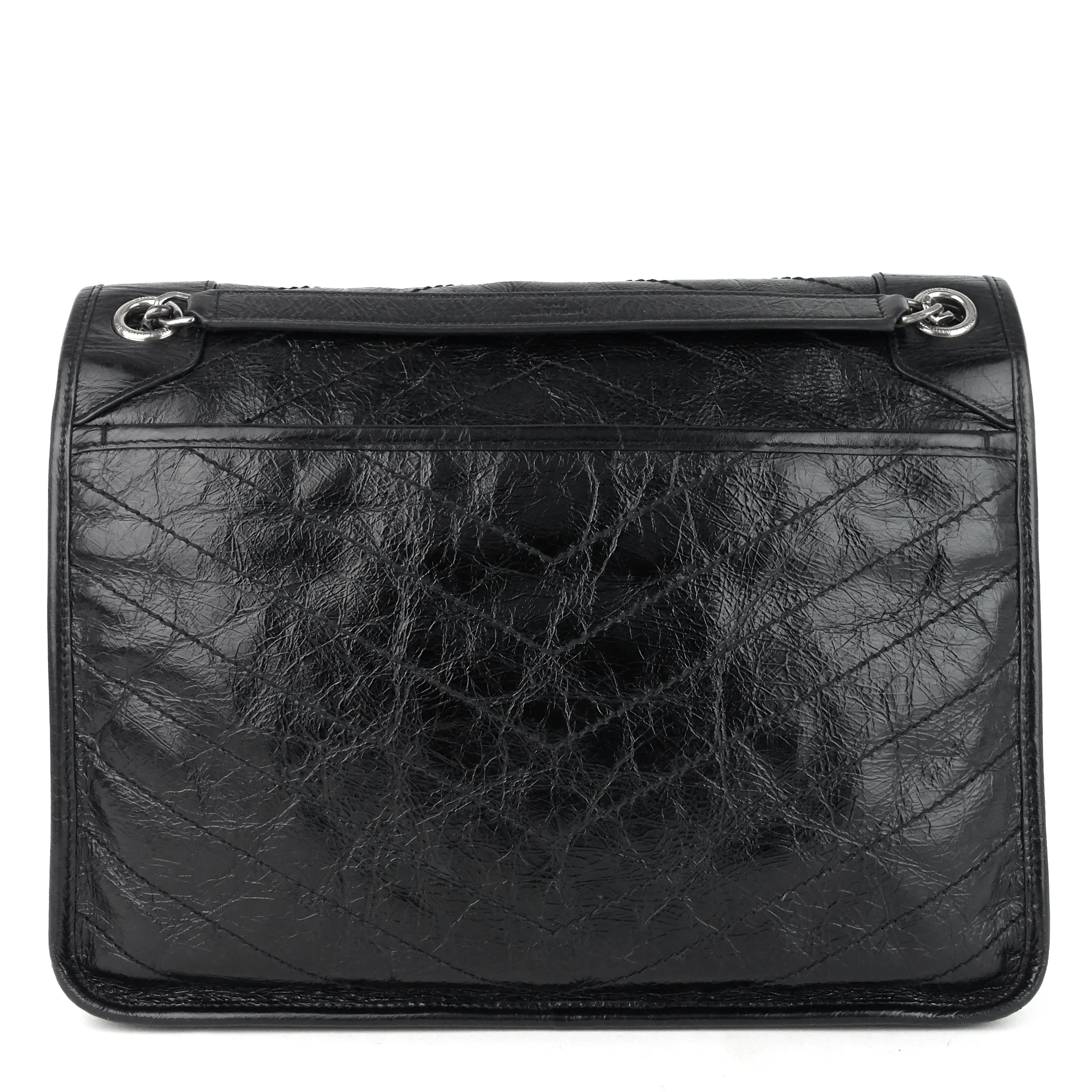 Sac Saint Laurent Niki Moyen en Cuir à Bandoulière
