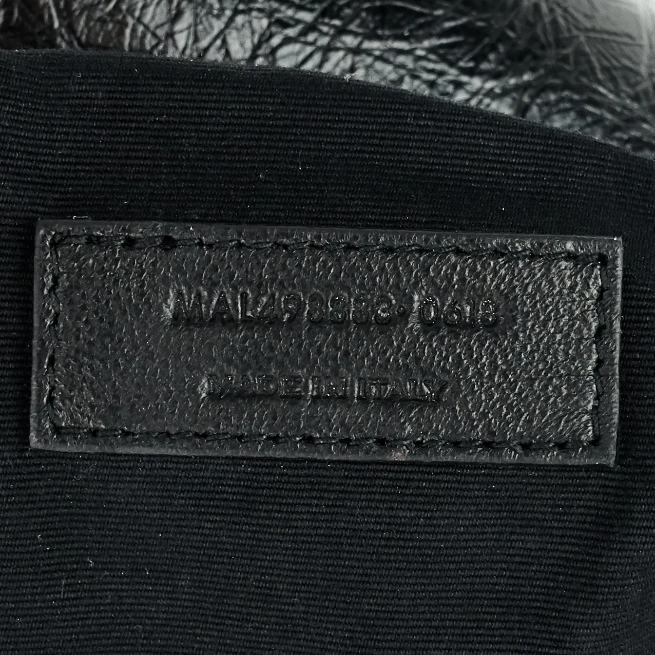 Sac Saint Laurent Niki Moyen en Cuir à Bandoulière
