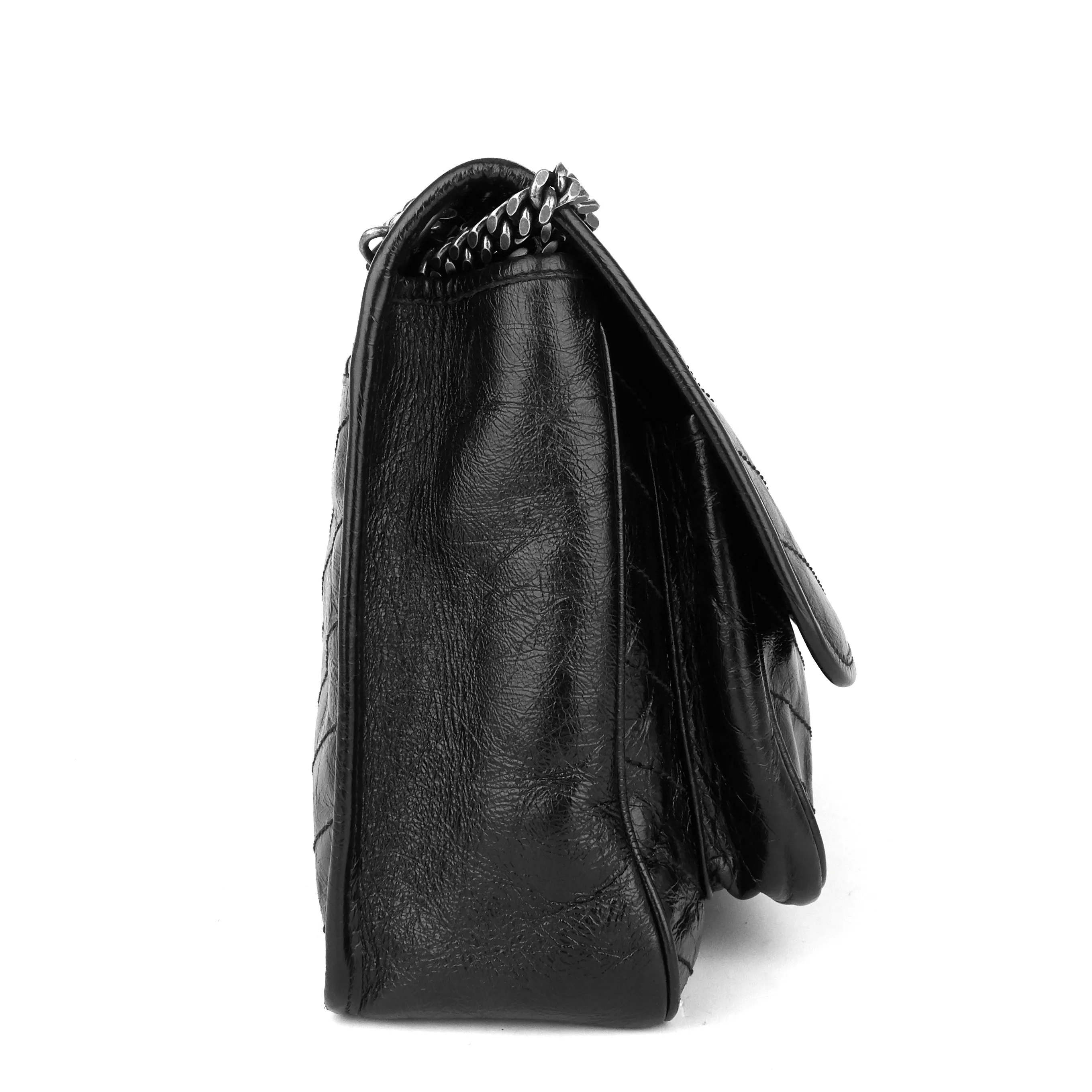 Sac Saint Laurent Niki Moyen en Cuir à Bandoulière