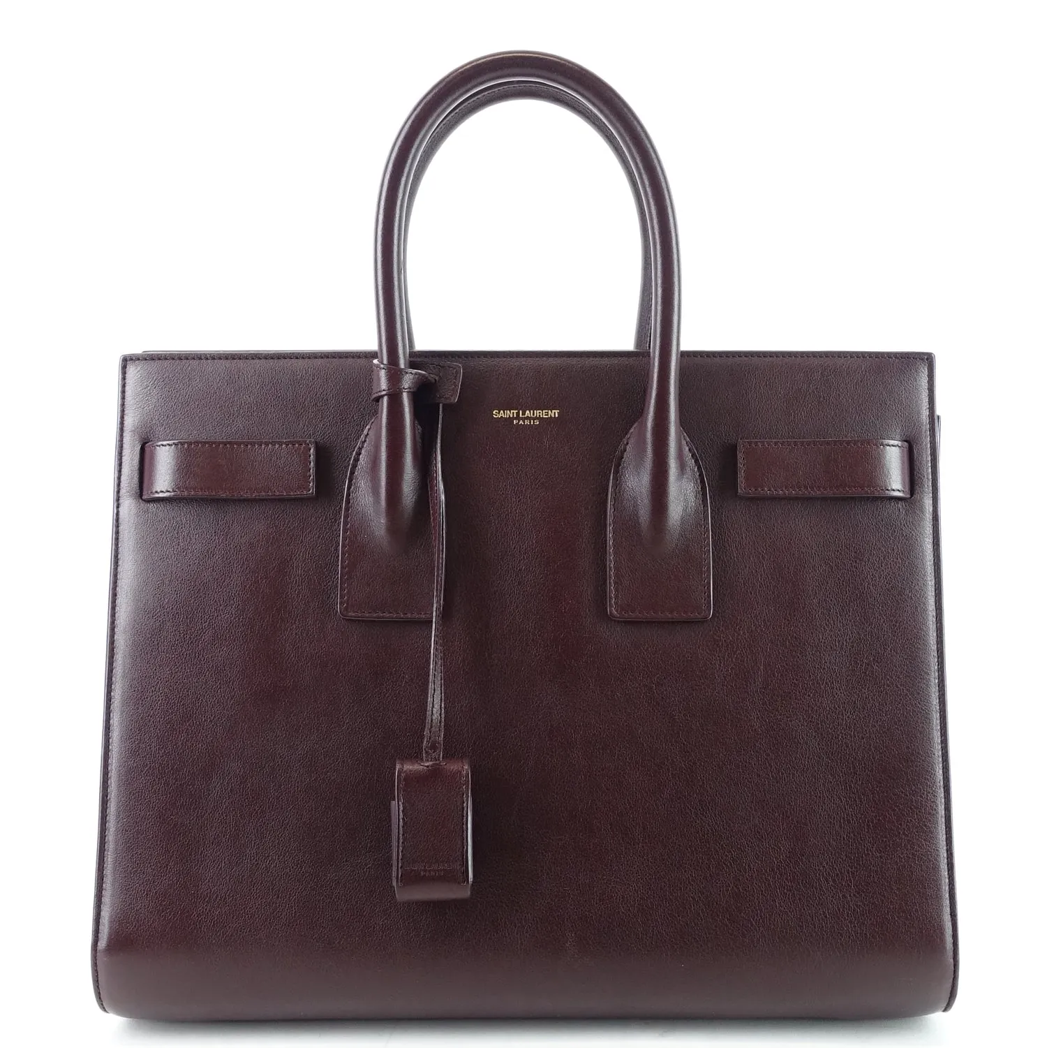 Saint Laurent Sacs Sac de Jour Petit Shopper en Cuir de Veau