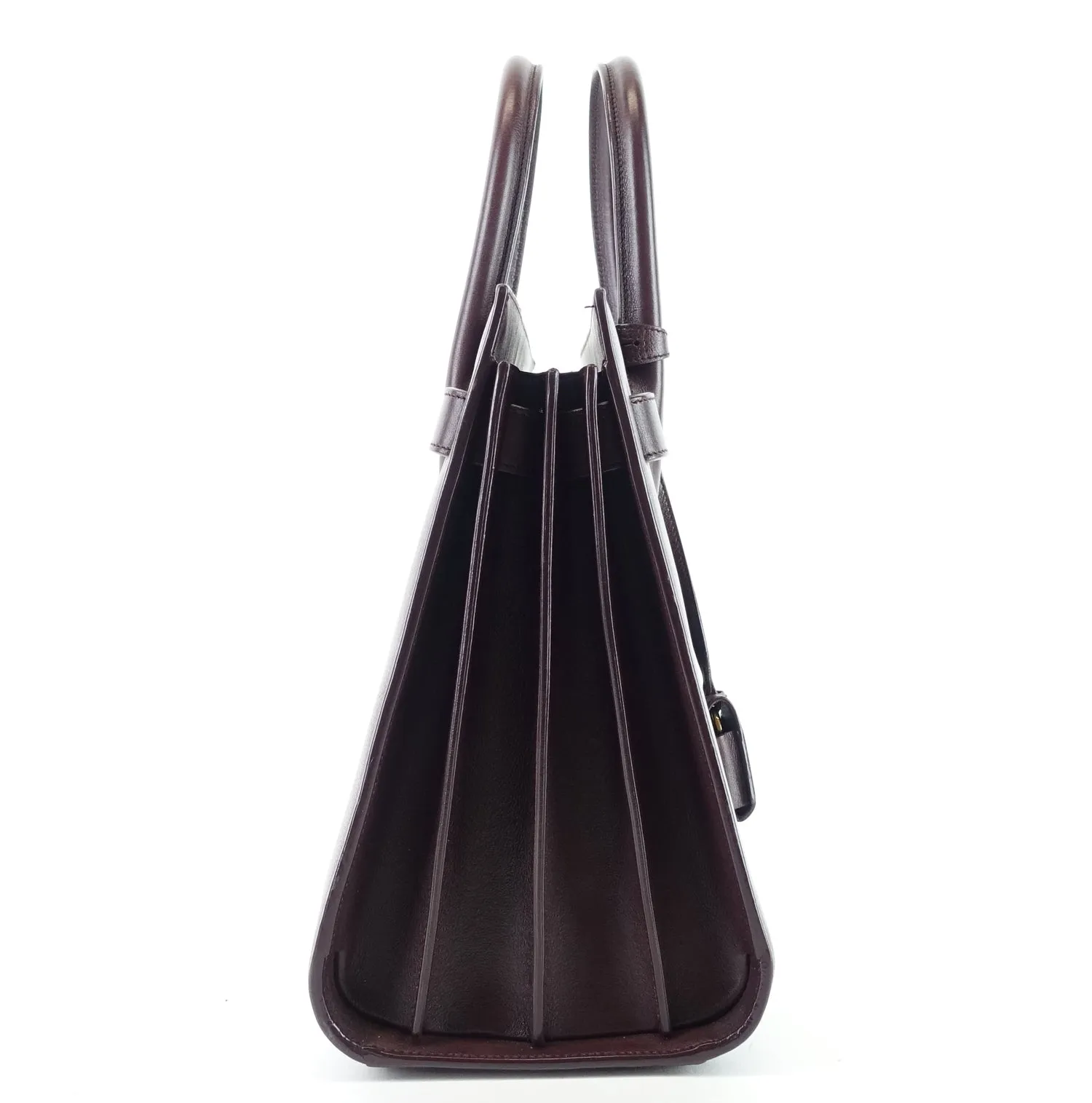 Saint Laurent Sacs Sac de Jour Petit Shopper en Cuir de Veau