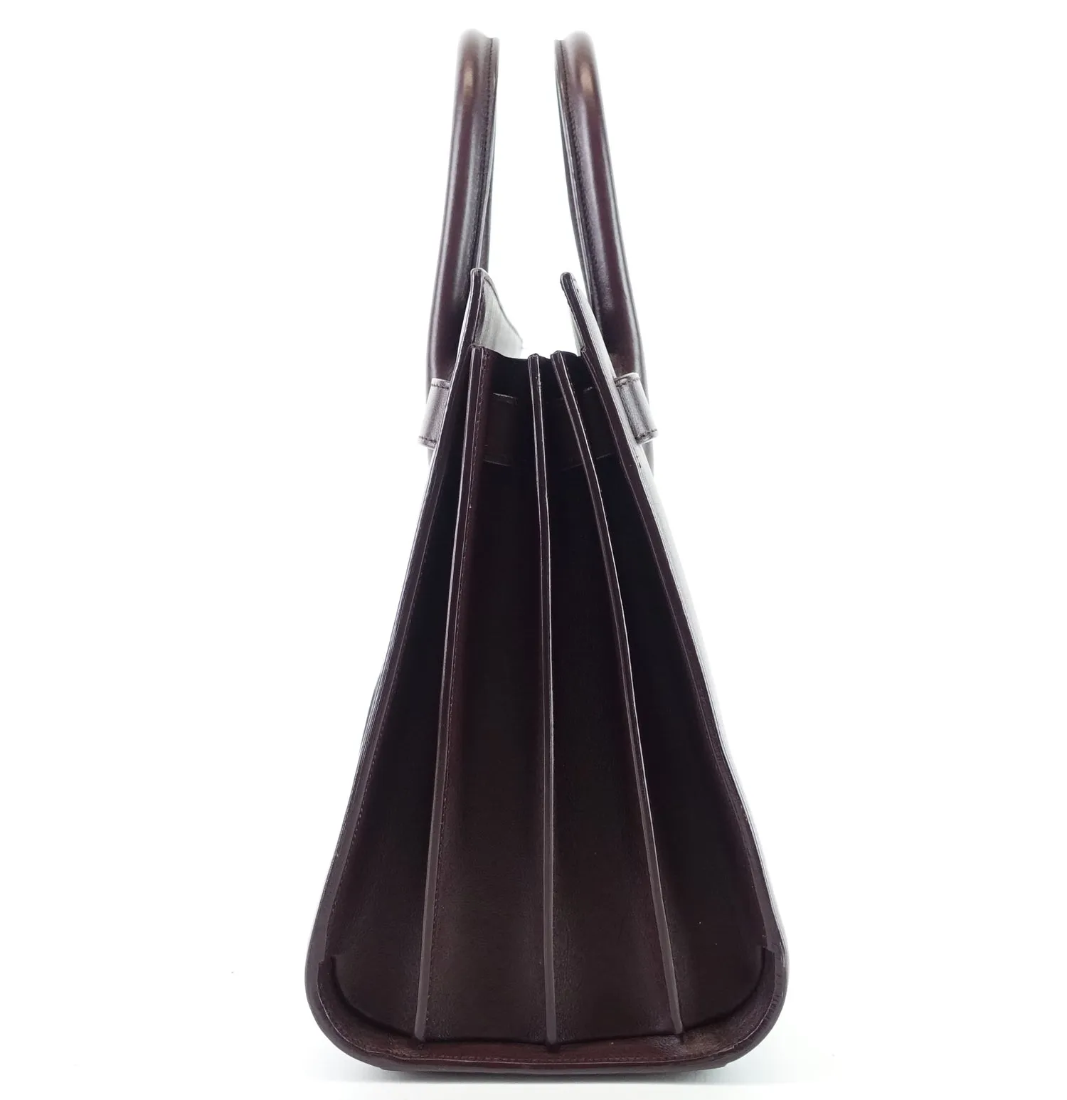 Saint Laurent Sacs Sac de Jour Petit Shopper en Cuir de Veau