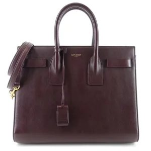 Saint Laurent Sacs Sac de Jour Petit Shopper en Cuir de Veau