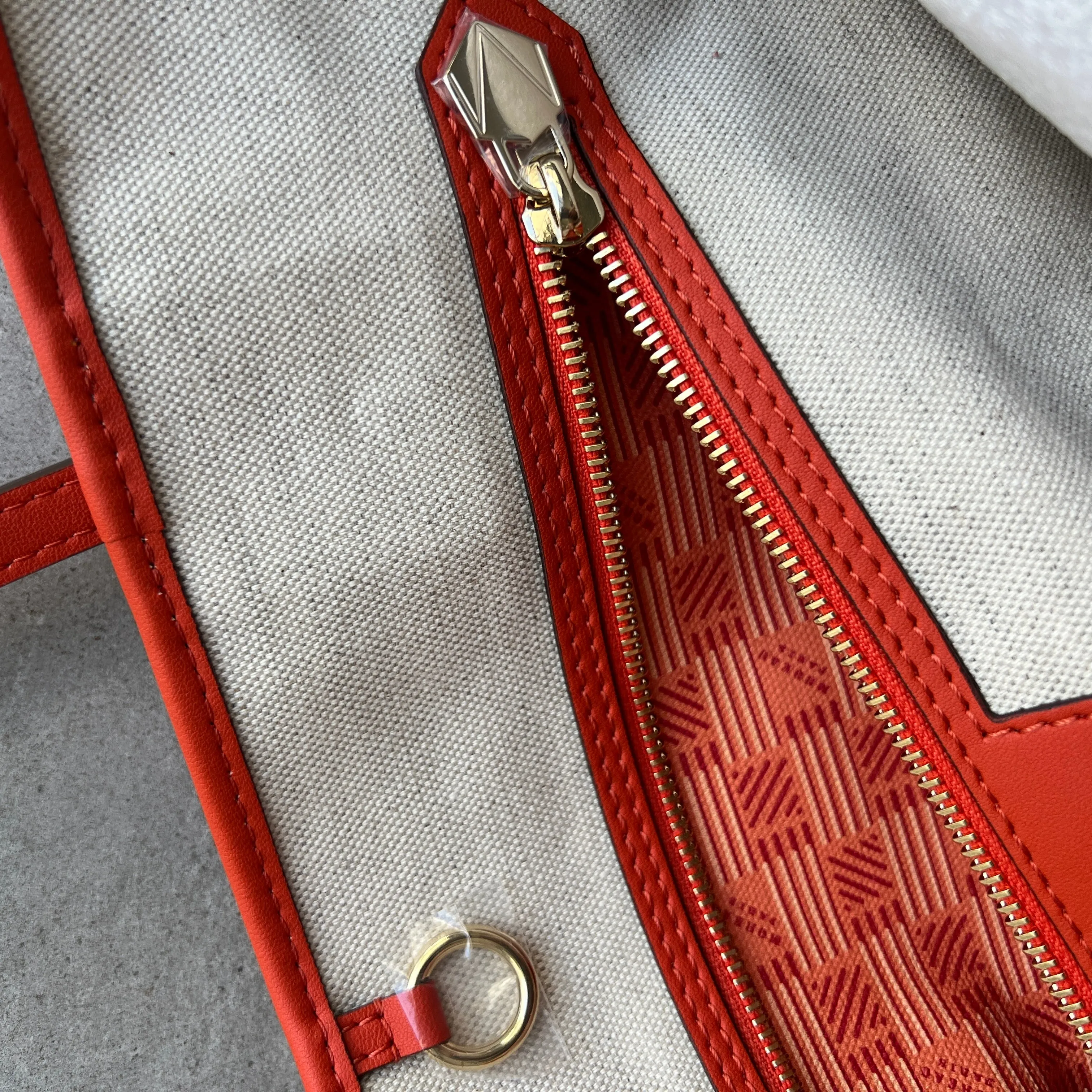 Sac Saint Tropez Tote GM, Orange Moreau