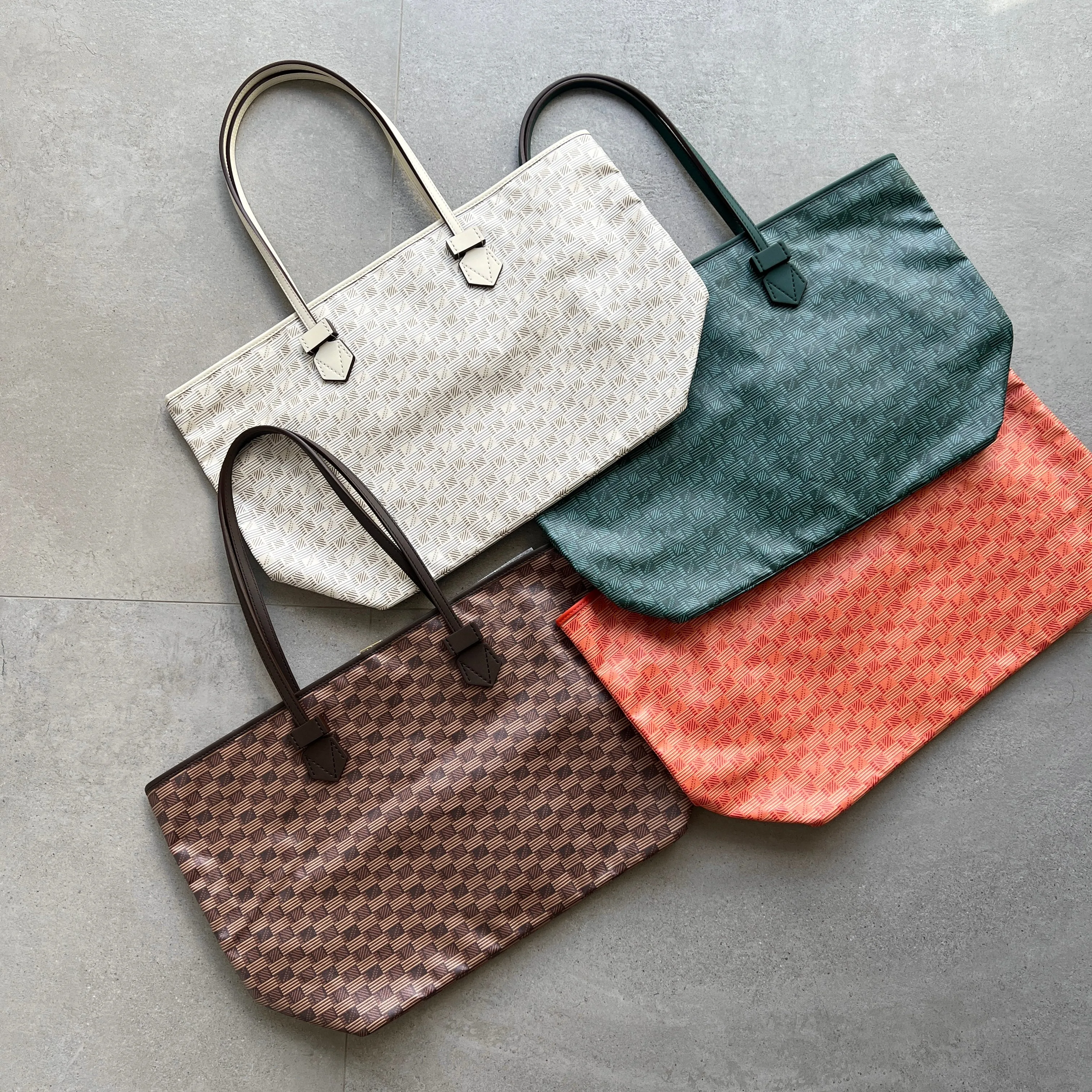 Sac Saint Tropez Tote GM, Orange Moreau