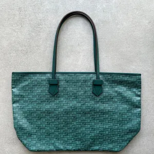 Sac Saint Tropez Zip Tote GM, Vert Foncé Moreau Bags