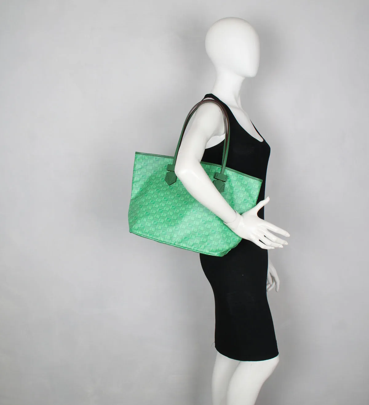 Sac Saint Tropez Zip Tote MM, Vert Moreau