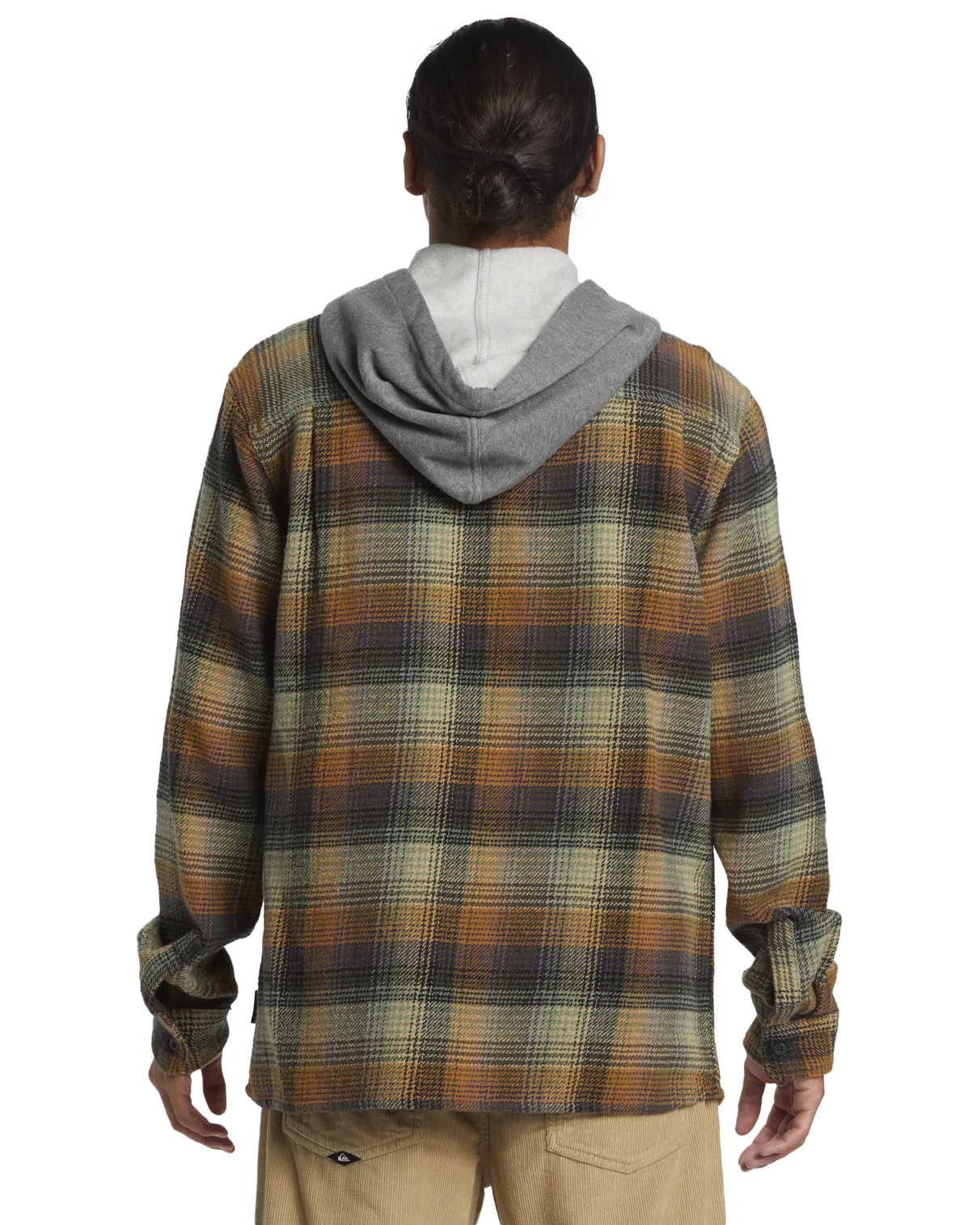 Chemise à carreau capuchon Sandbar en feuille de vigne