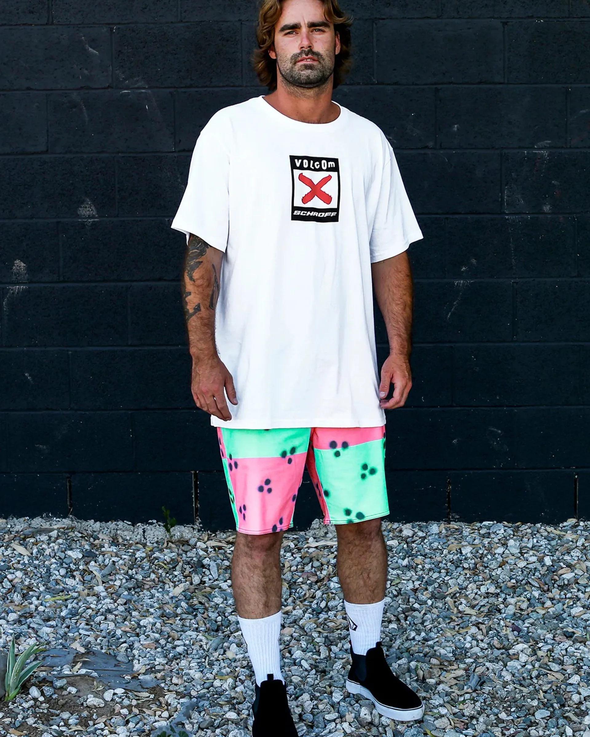 Schroff X Volcom Maillot de Bain Stoney