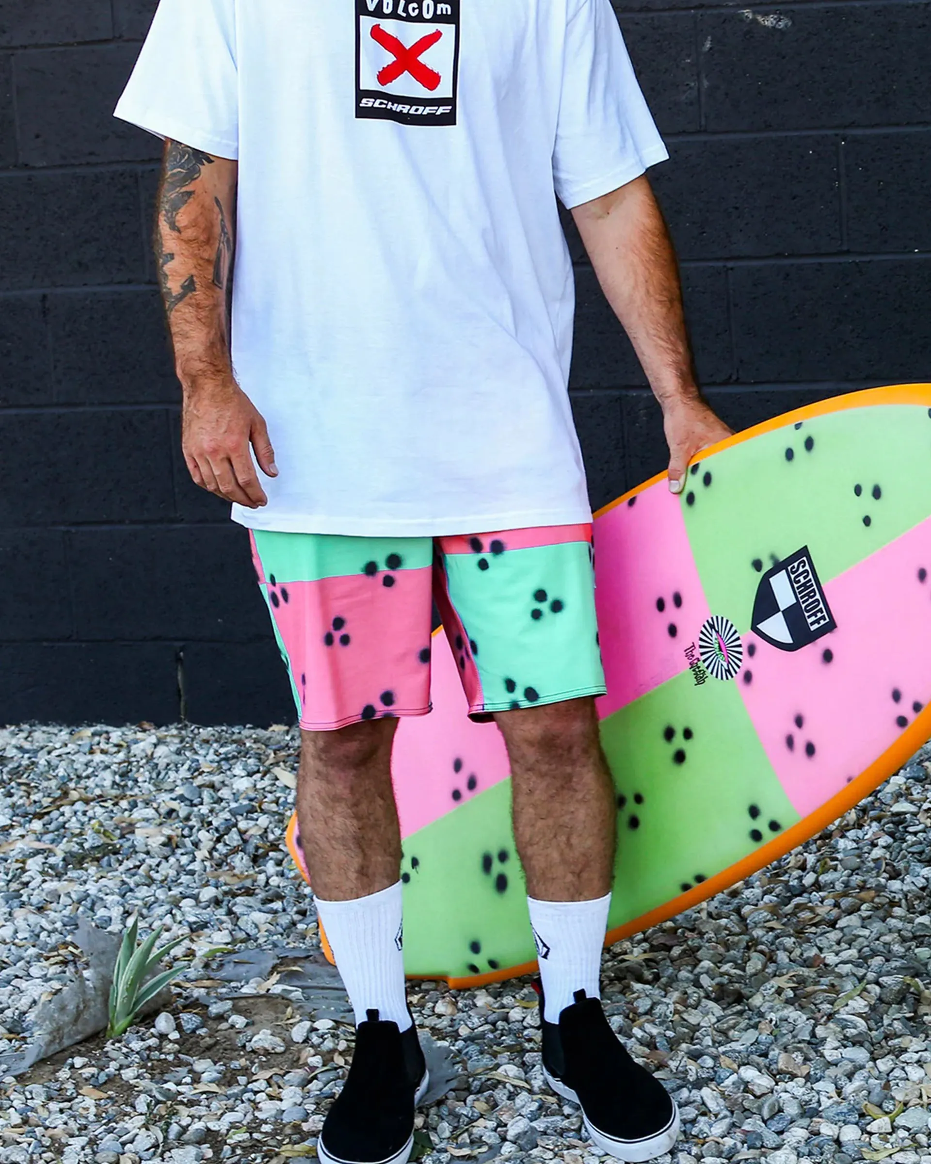 Schroff X Volcom Maillot de Bain Stoney