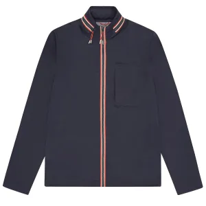 Sealskinz Deopham Imperméable Zip Complet Col en Entonnoir Avec Capuche Repliable Marine