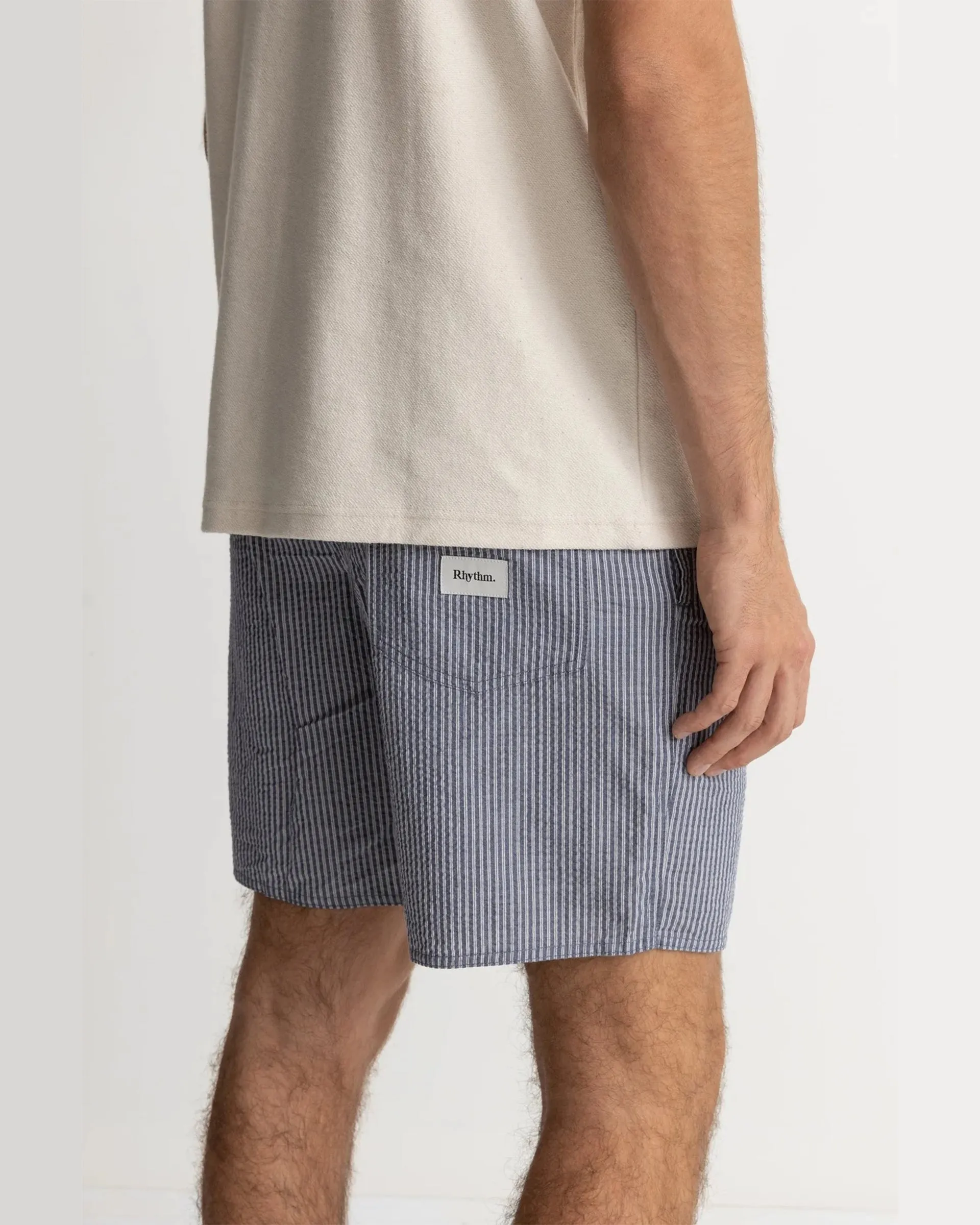 Short en seersucker rayé 17