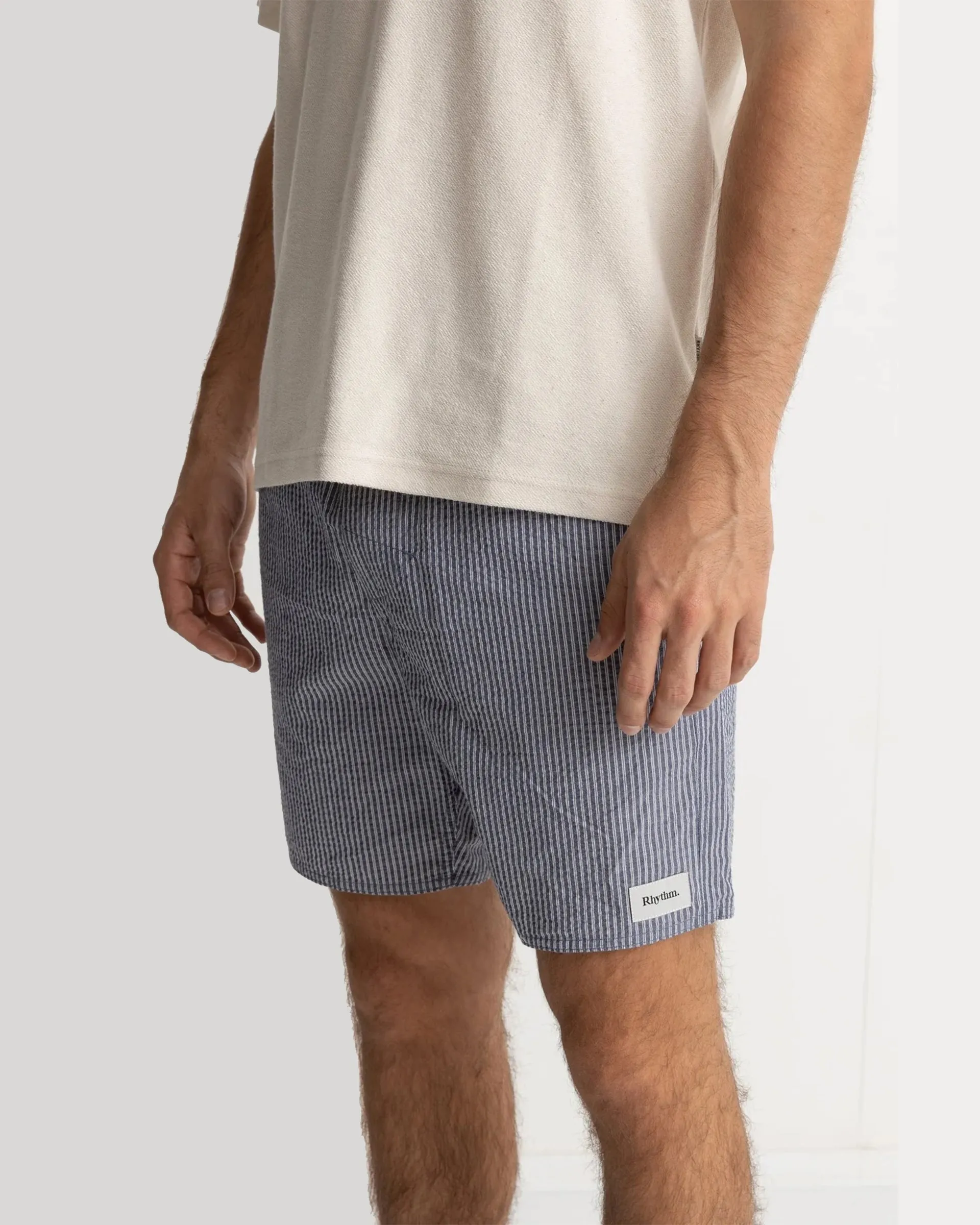 Short en seersucker rayé 17