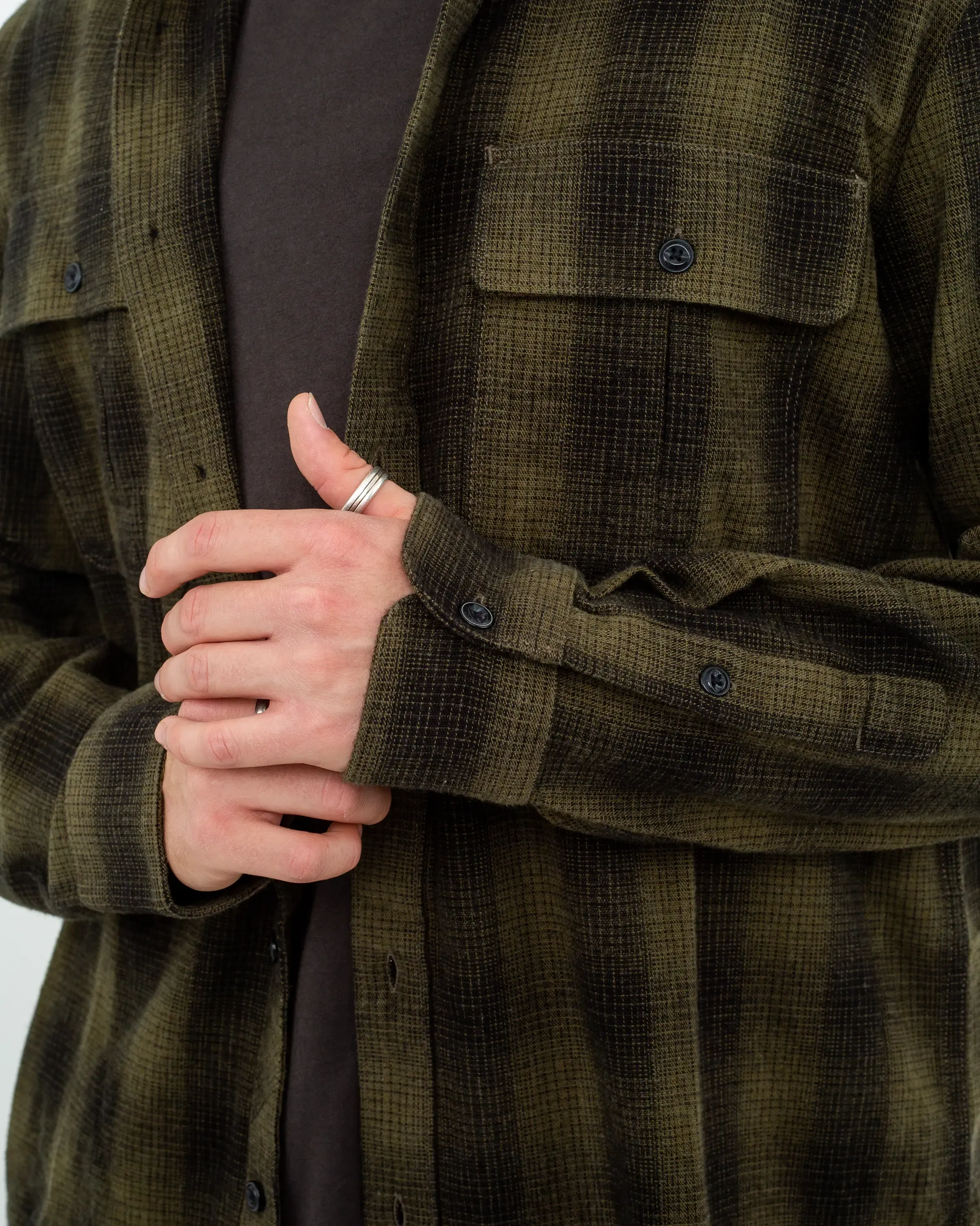 Chemise en flanelle Shadowstone en Wintermoss