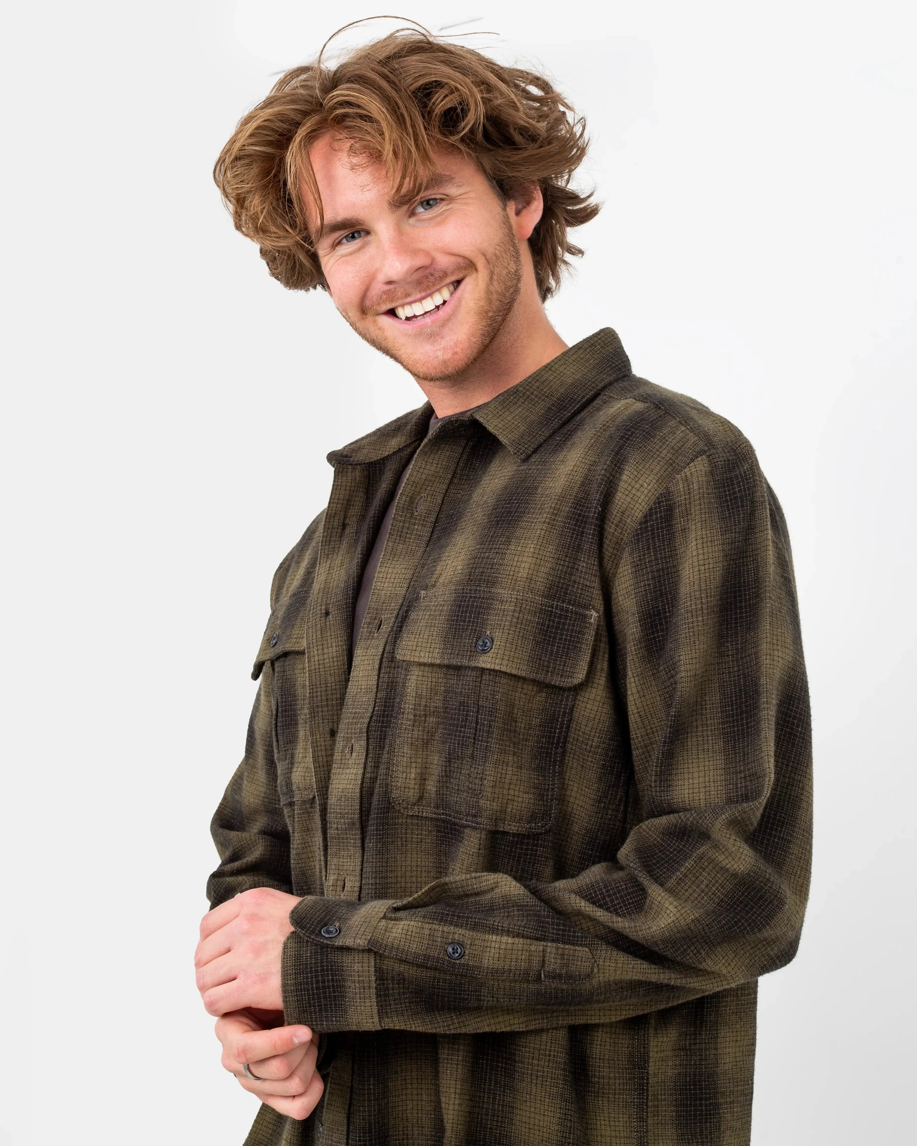 Chemise en flanelle Shadowstone en Wintermoss