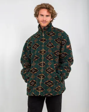 Veste en polaire Sherpa couleur Scarabée