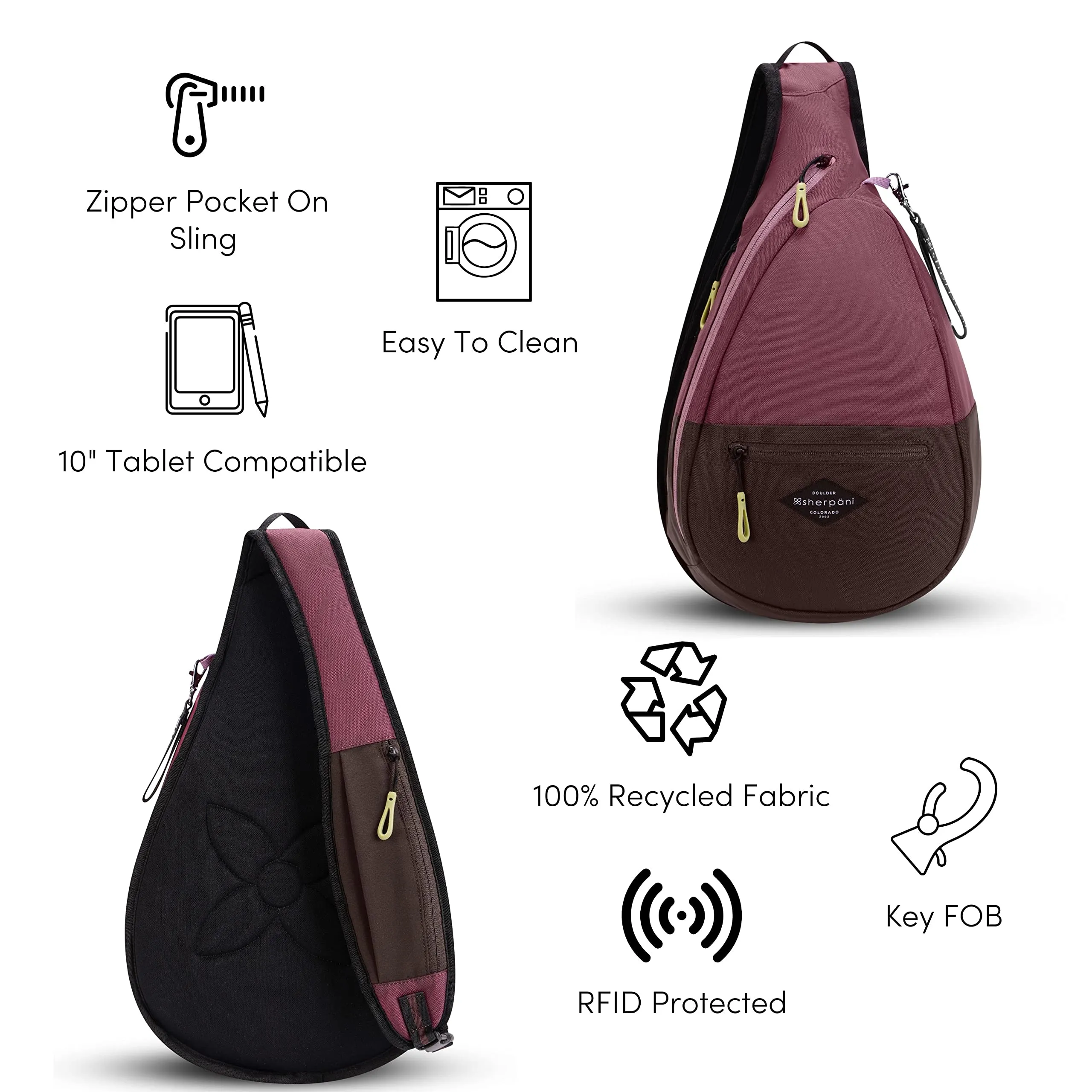 Sacs bandoulière Sherpani Esprit Sherpani