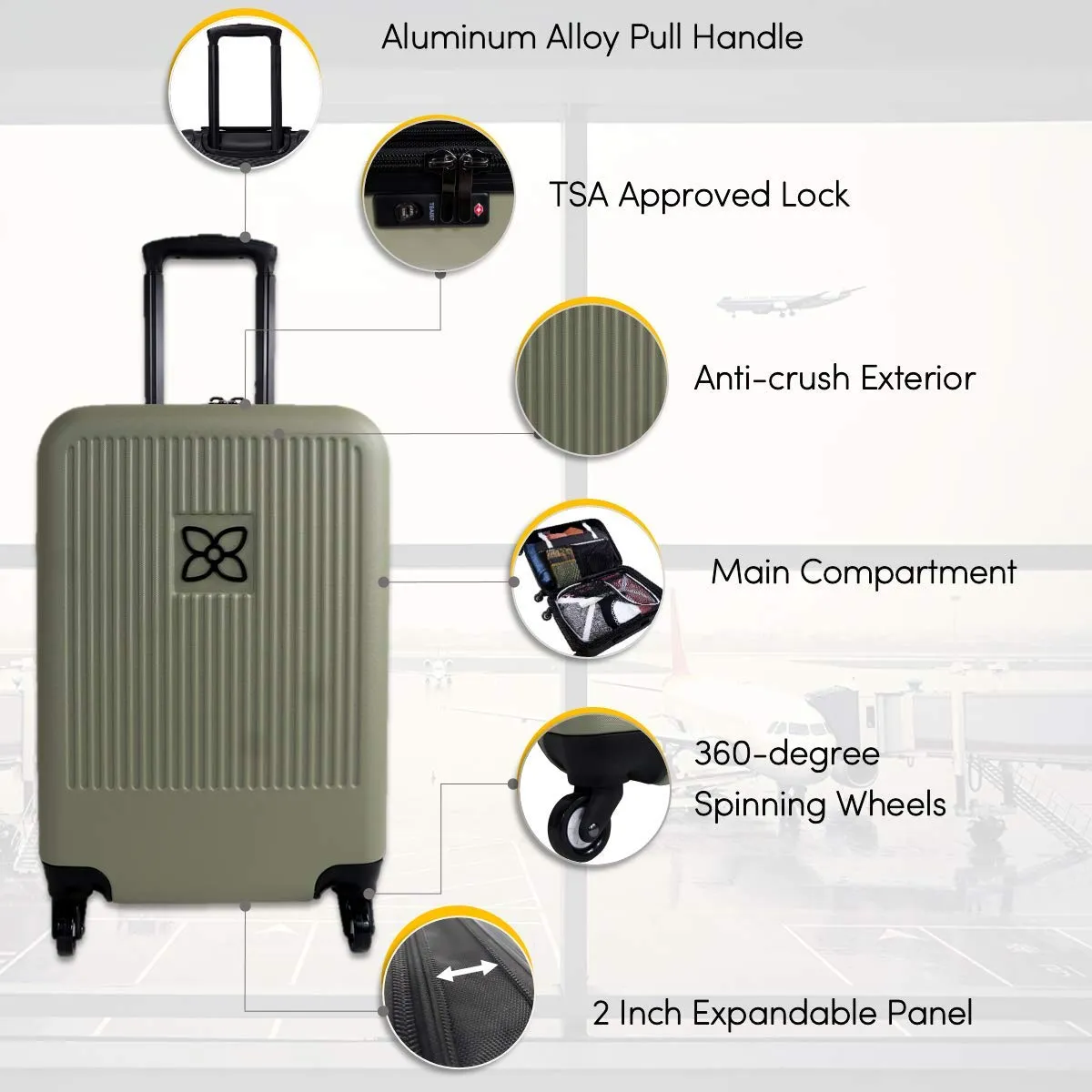 Sherpani Meridian Valise Cabine 22